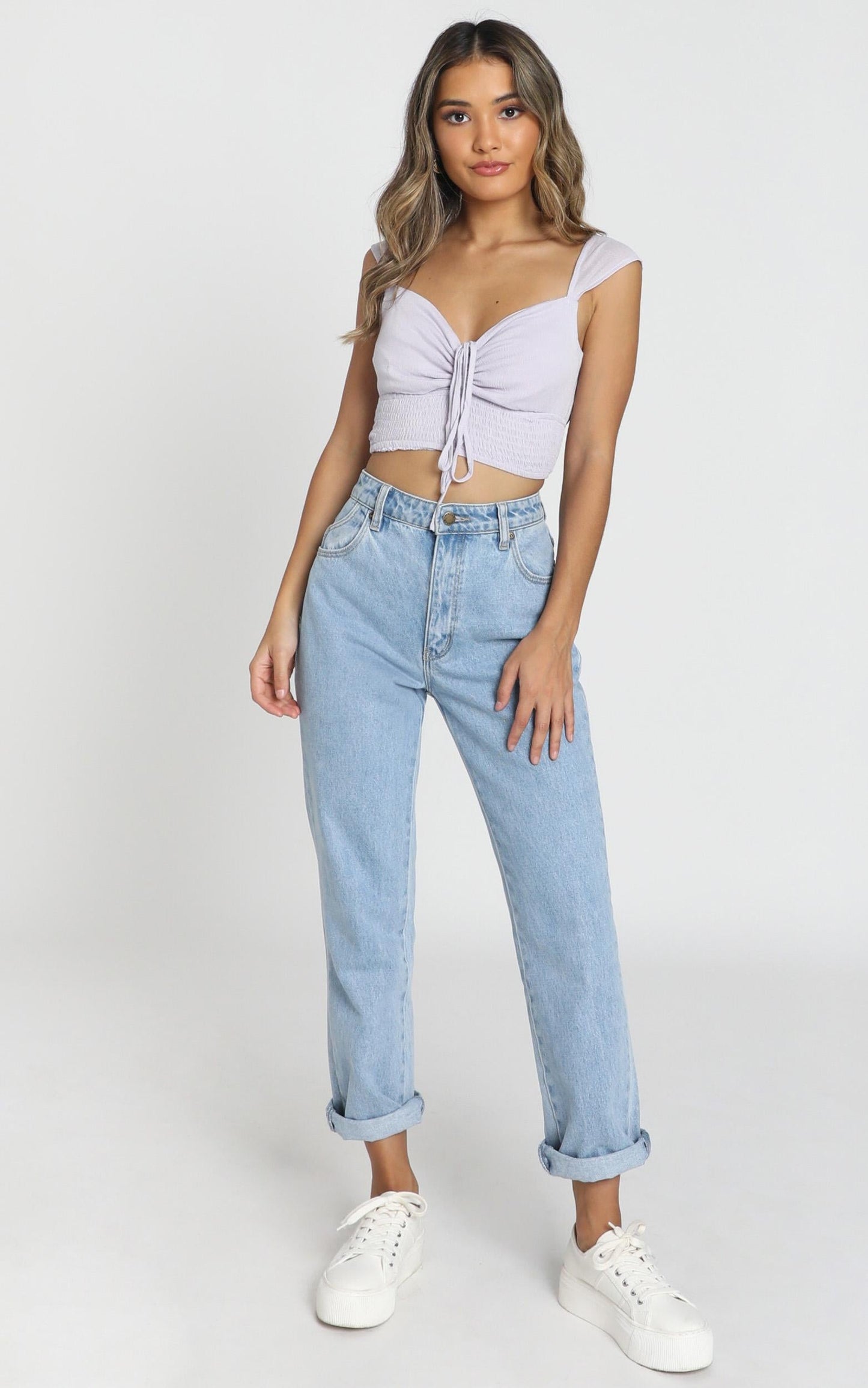 Streetscape Top in Lilac