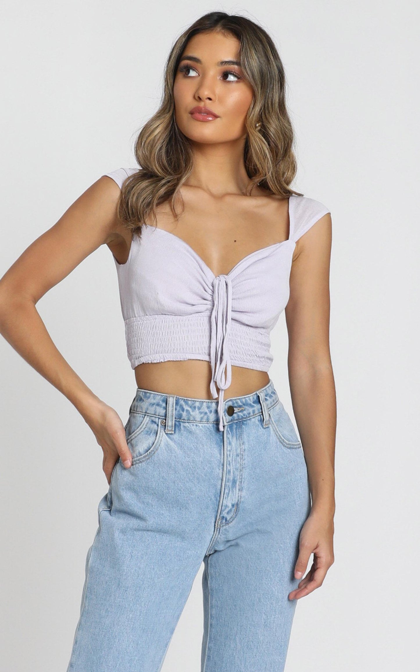 Streetscape Top in Lilac