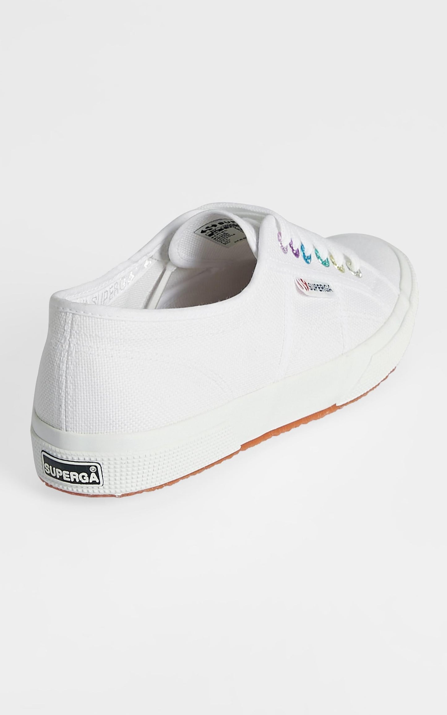 Superga - 2750 Colourful Eyelets Sneakers in A9T White