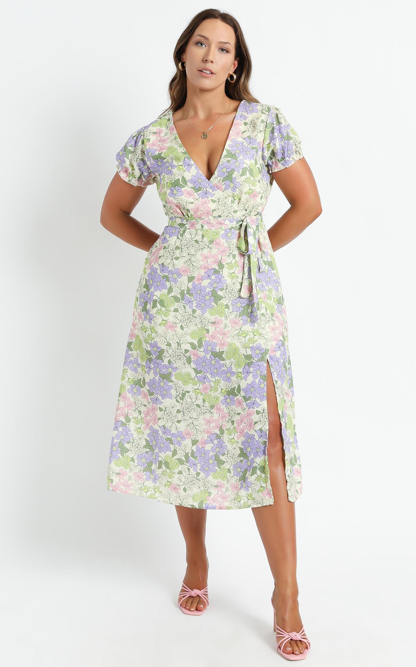 Sudden Life Dress in Garden Floral