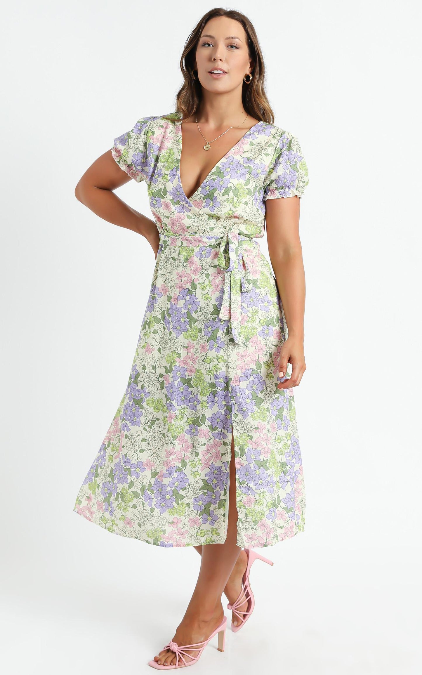 Sudden Life Dress in Garden Floral