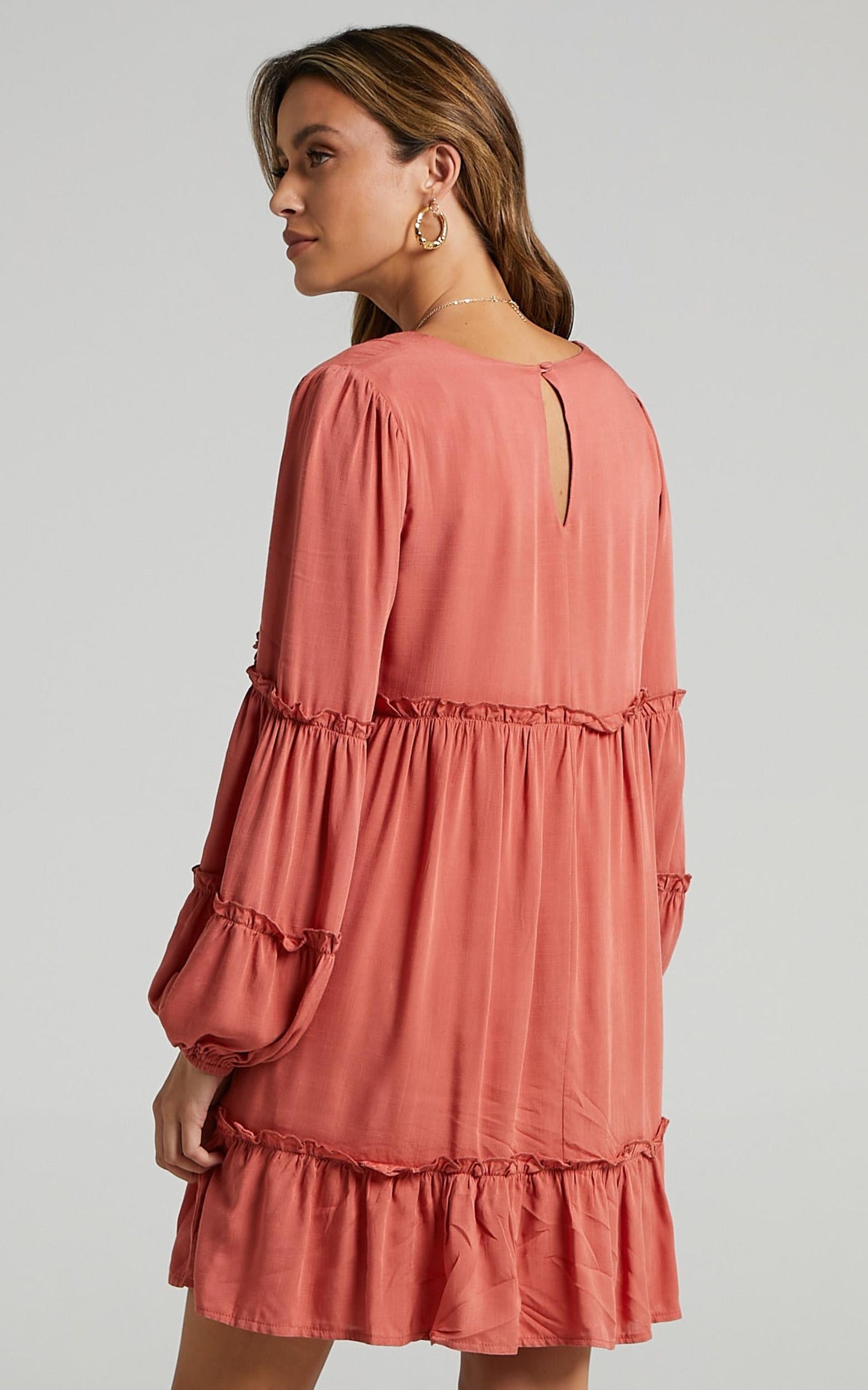 Summer Soul Dress in Rust