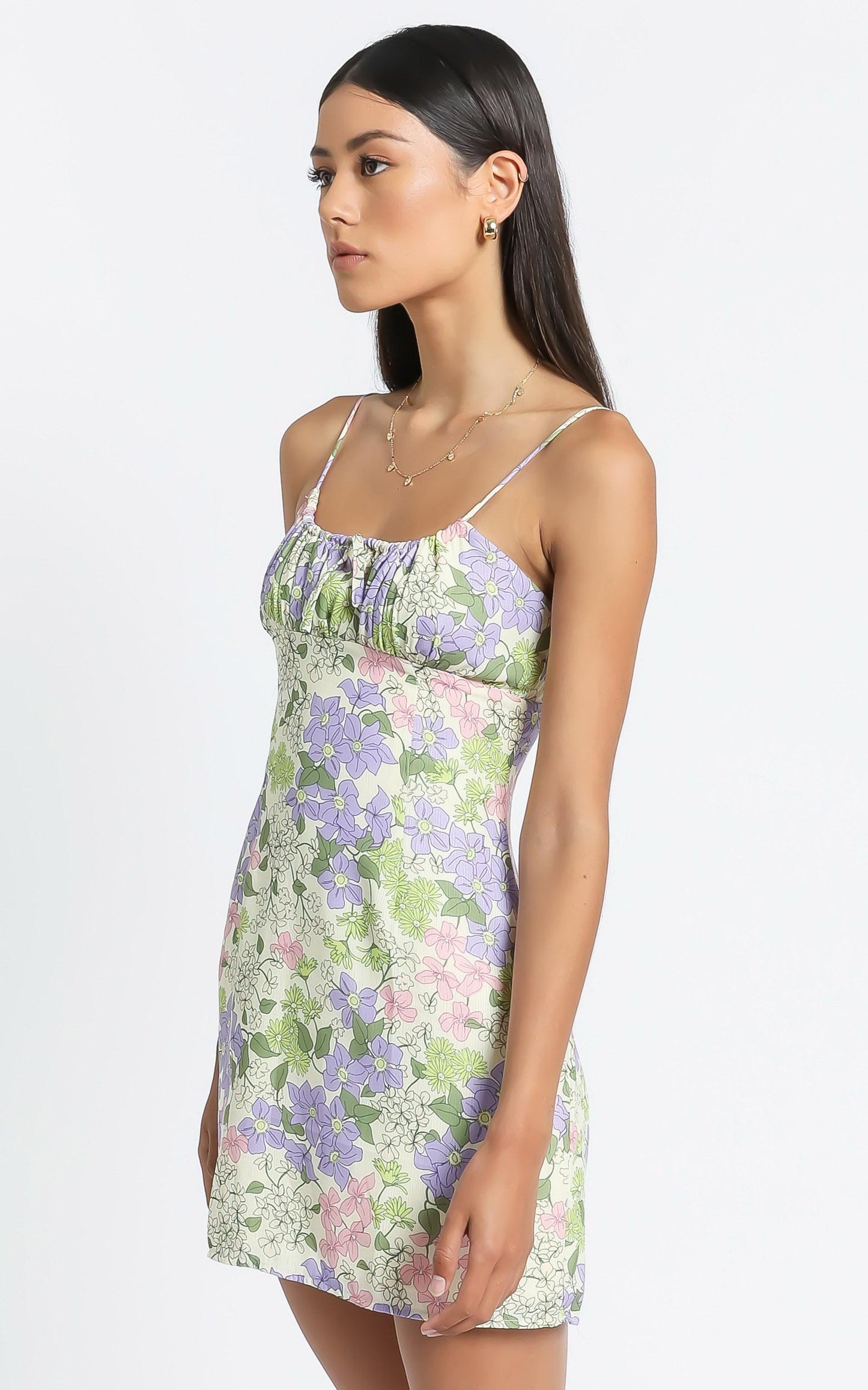 Sunday Session Dress in Garden Floral