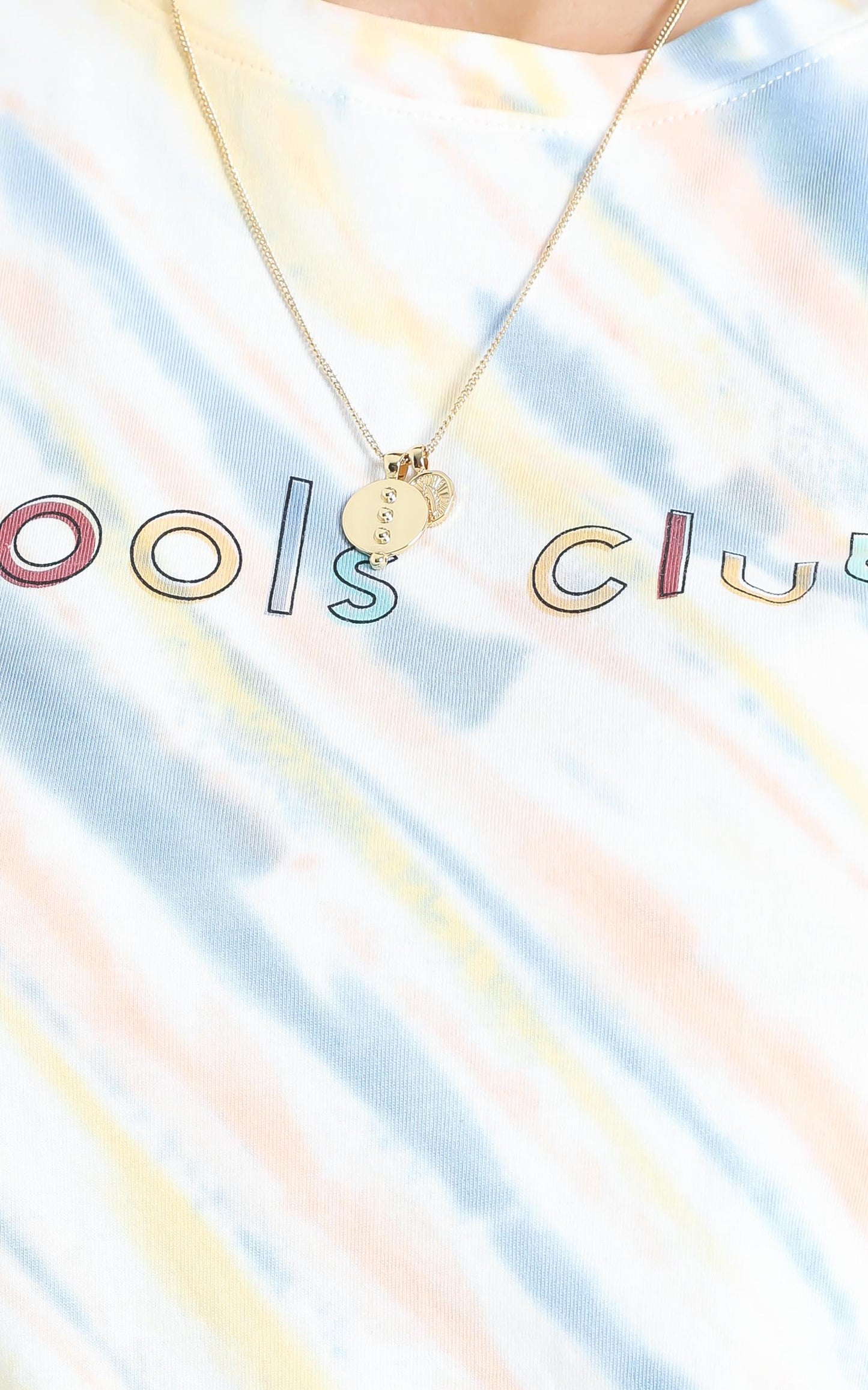 Cools Club - Sunday Tee in Faded Tie Dye