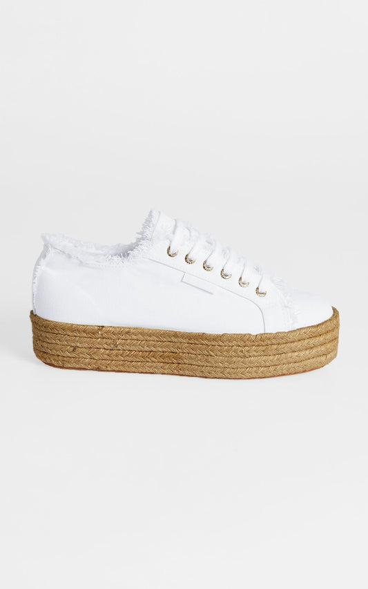 Superga - 2790 Fringed Cotton Rope in 901 White