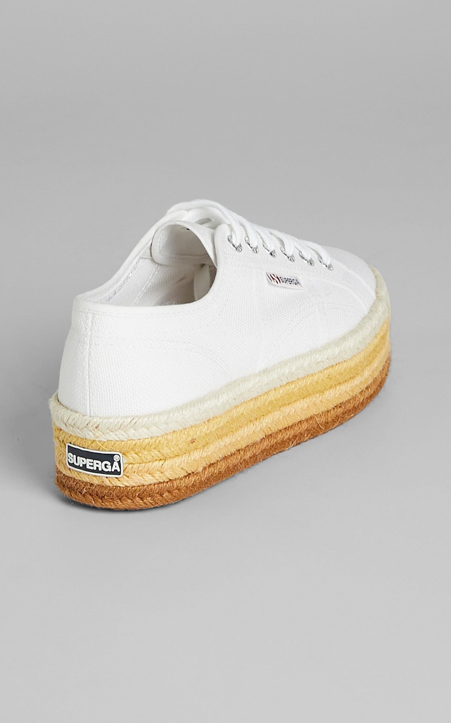 Superga - 2790 Multicolour Rope Sneakers in A9H White Natural