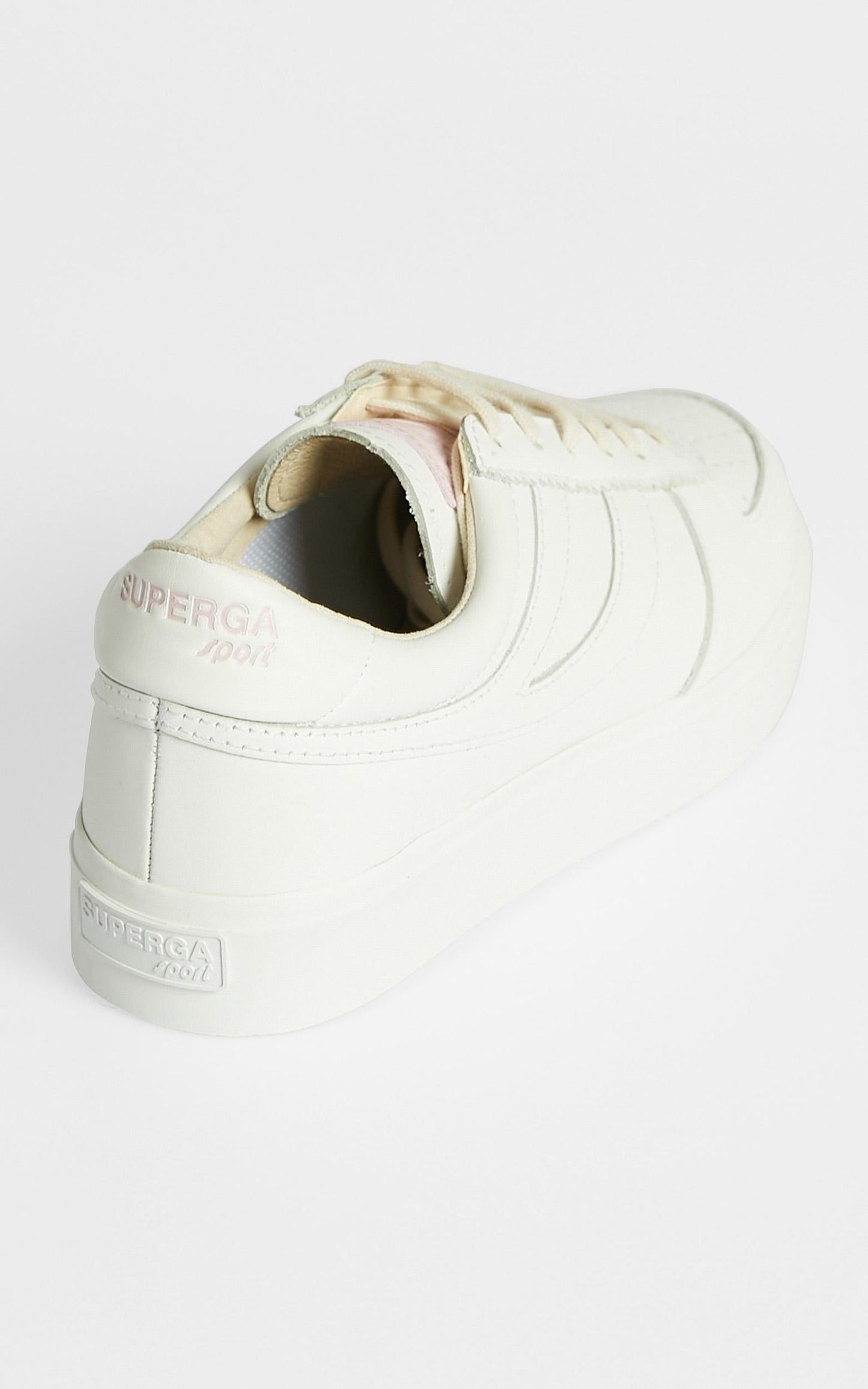 Superga - 2850 Seattle 3 Comfleaw in white - pink pale
