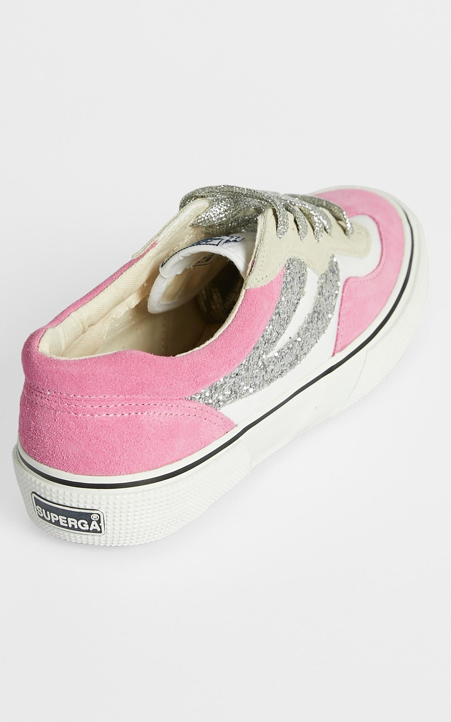 Superga - 2941 Revolley Sneakers in White - Fuchsia