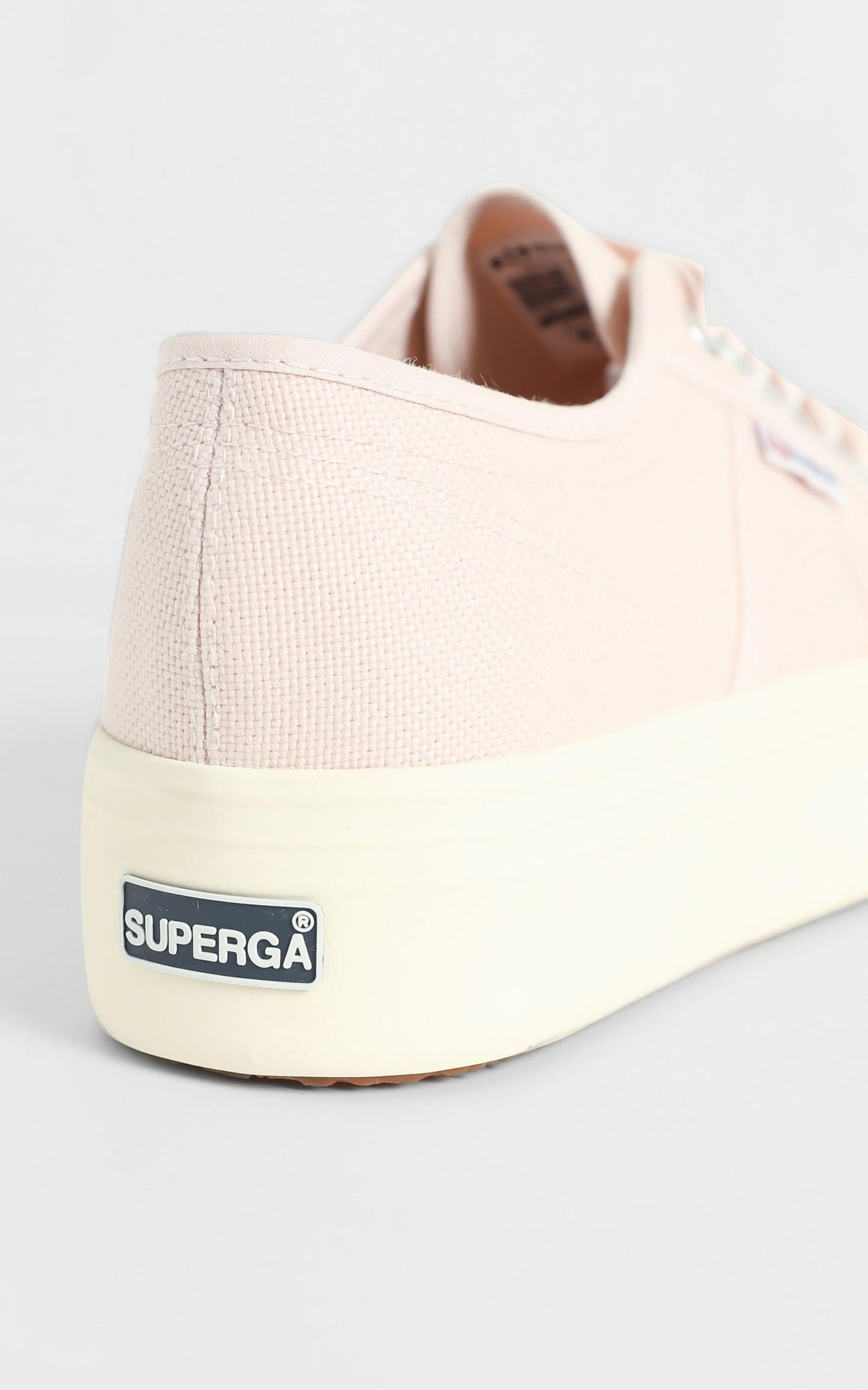 2790 ACOTW Linea Up And Down Platform Sneakers in pink peach blush - off white