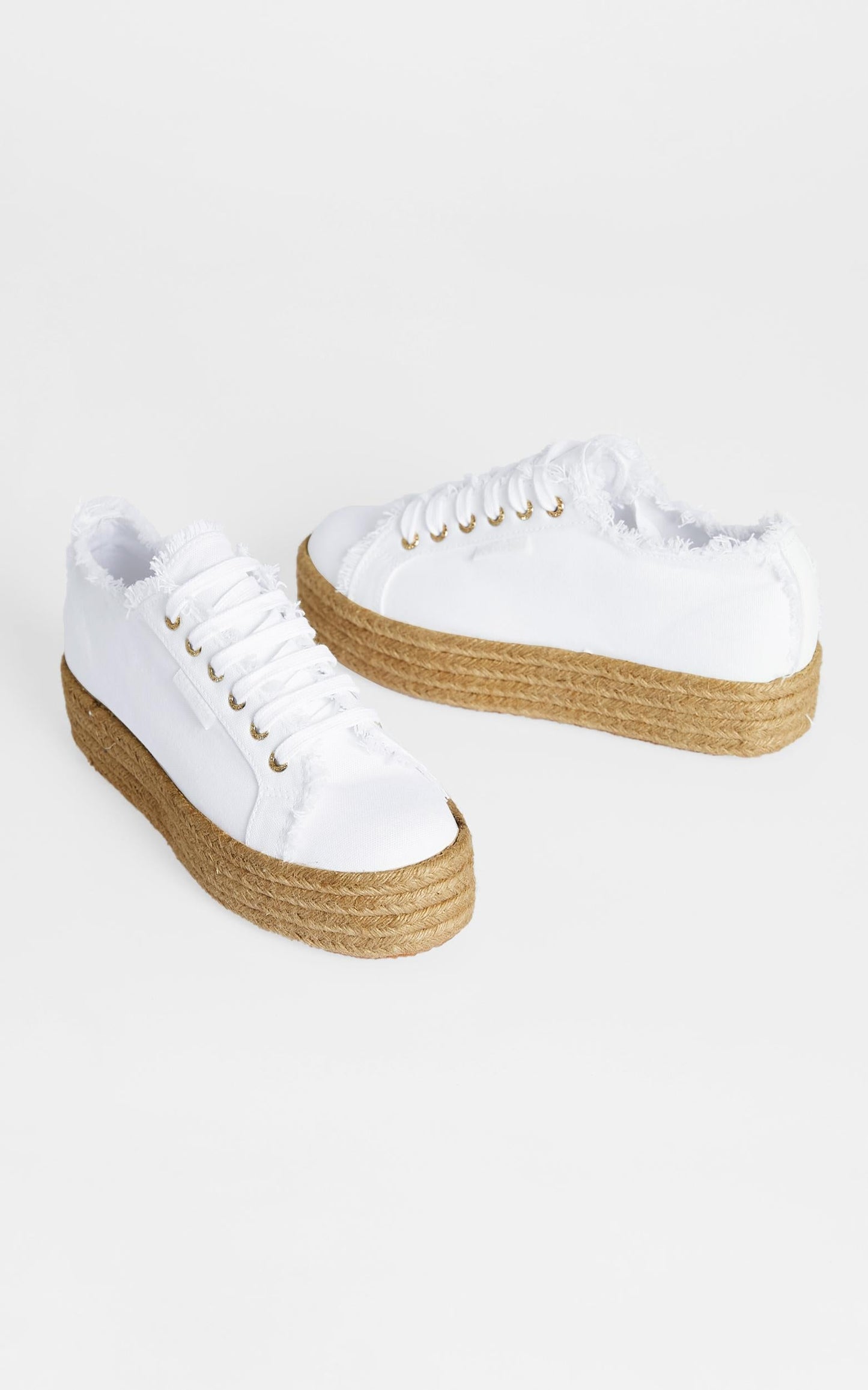 Superga - 2790 Fringed Cotton Rope in 901 White