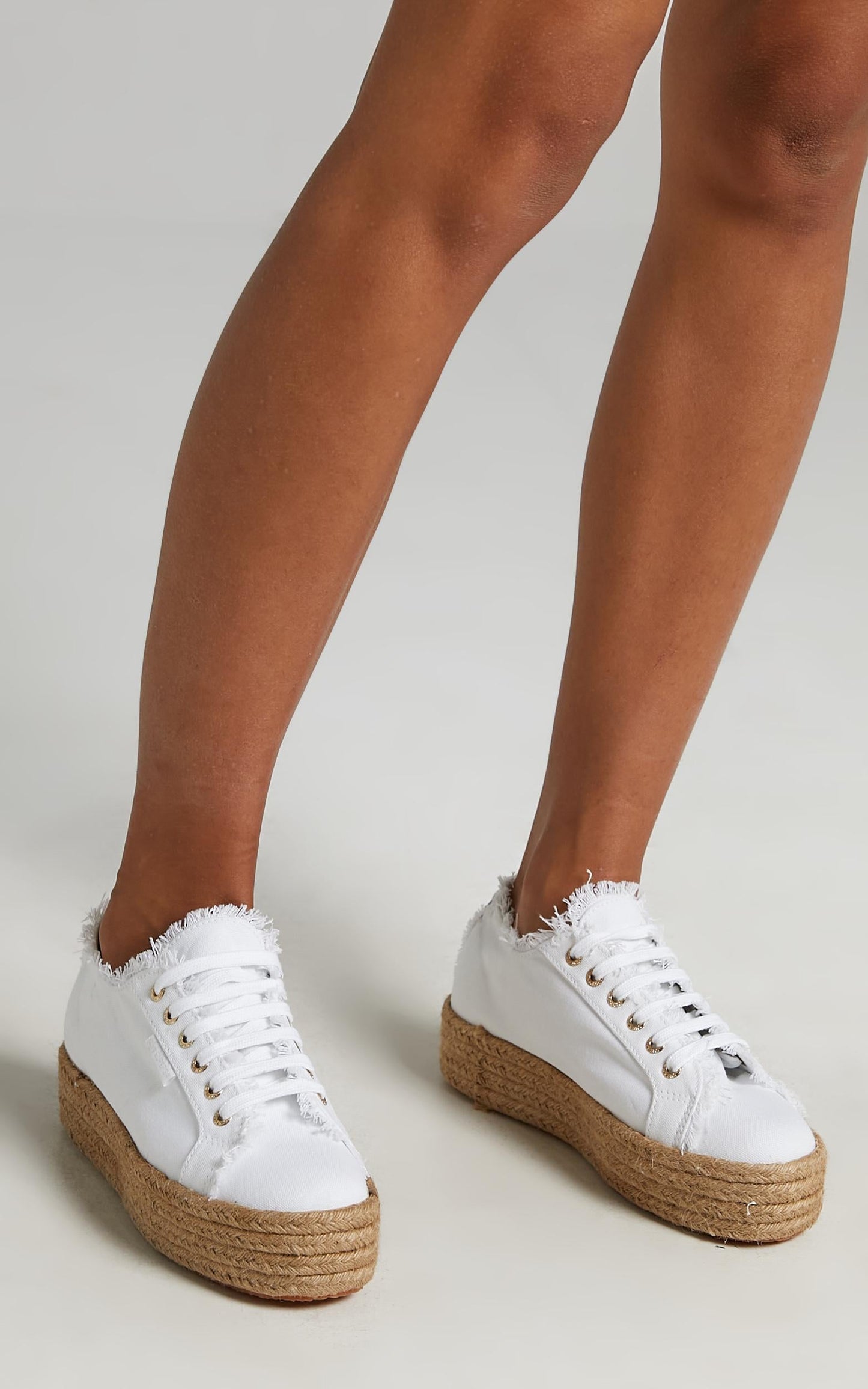 Superga - 2790 Fringed Cotton Rope in 901 White