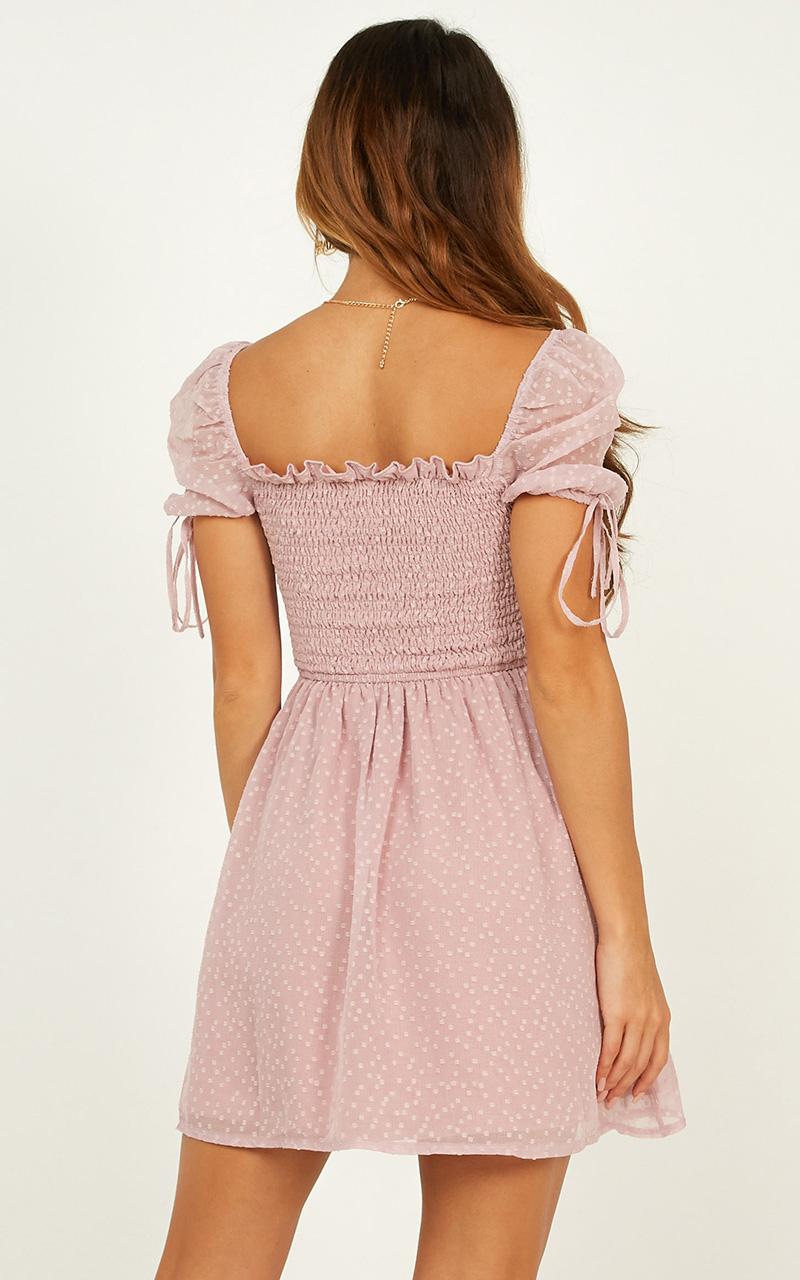Sweet Sayings Dress In Dusty Rose