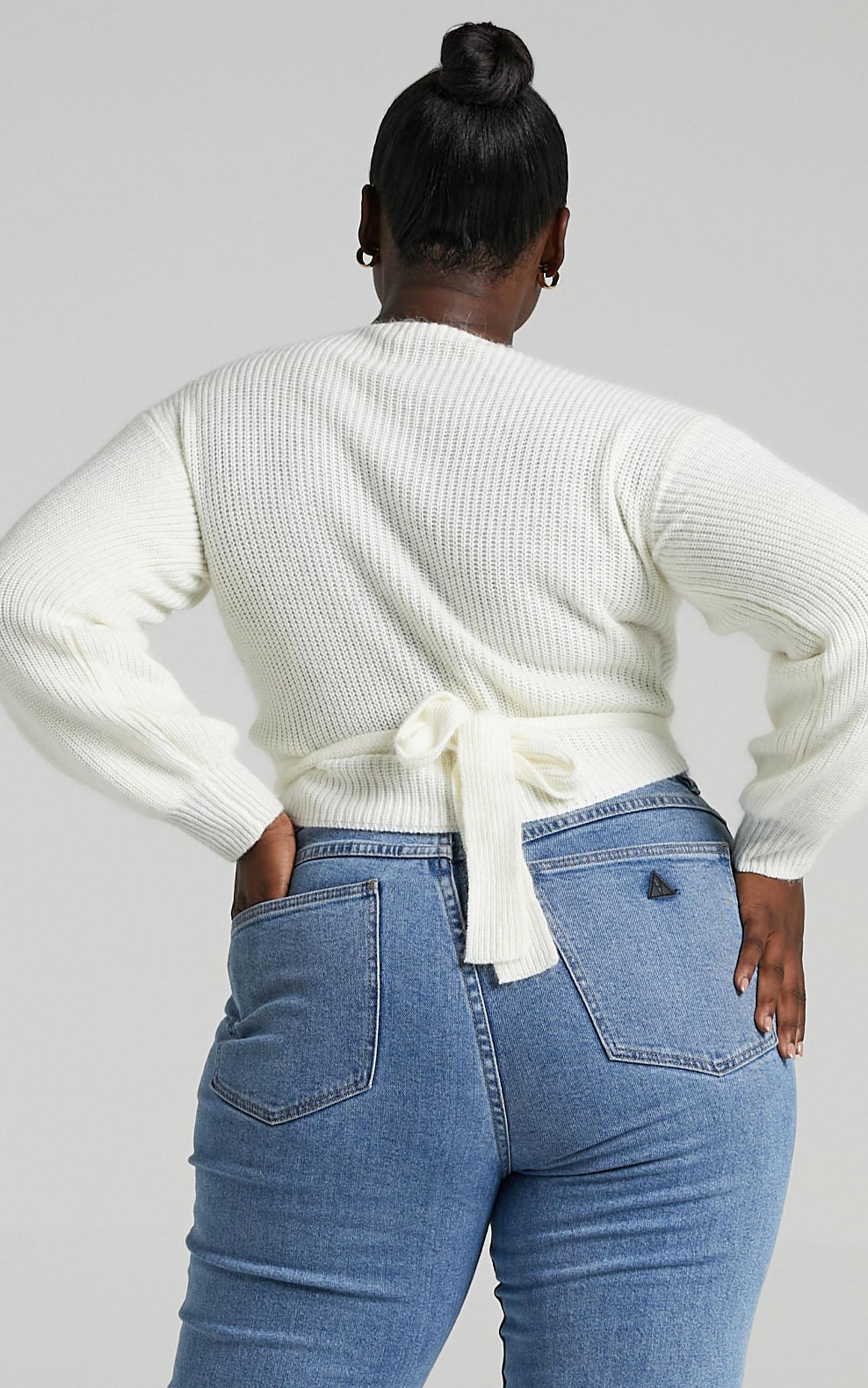 Sweetie Pie Knit Top in White