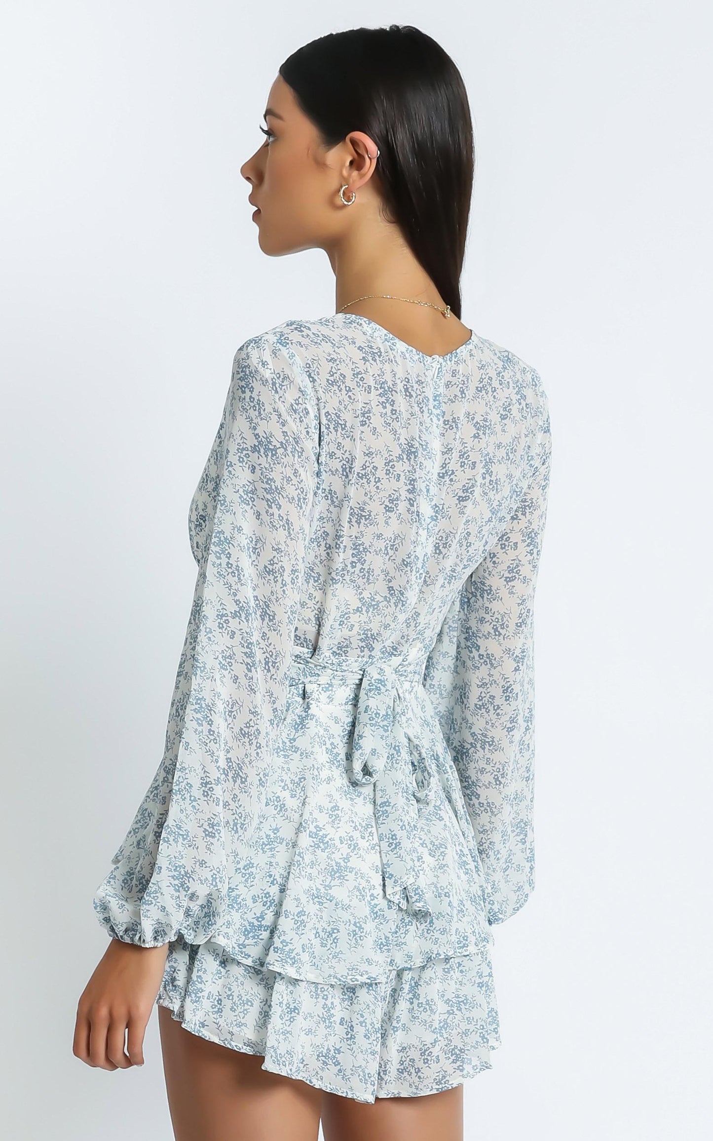 Monique Playsuit in Blue