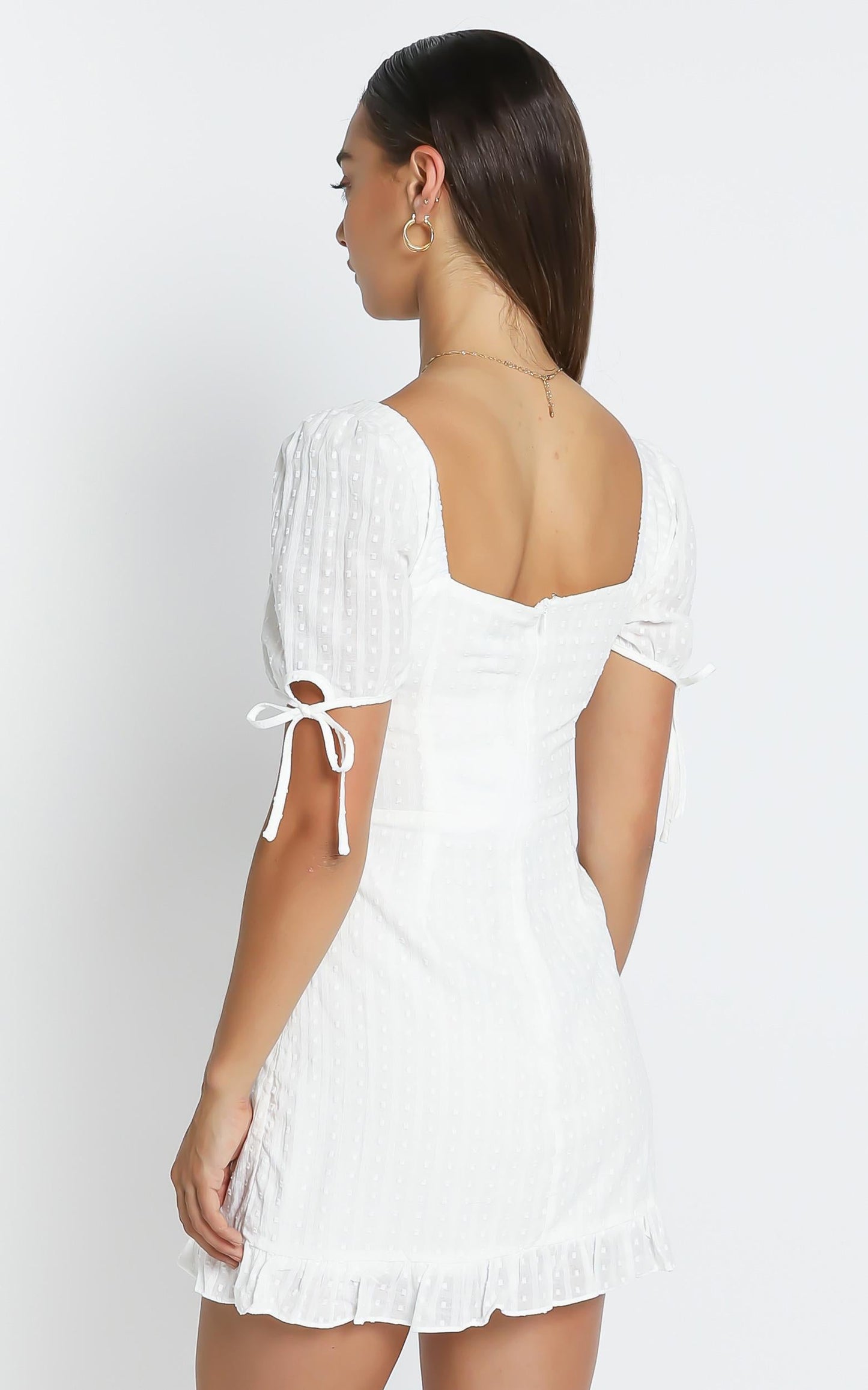 Shelly Dress in White