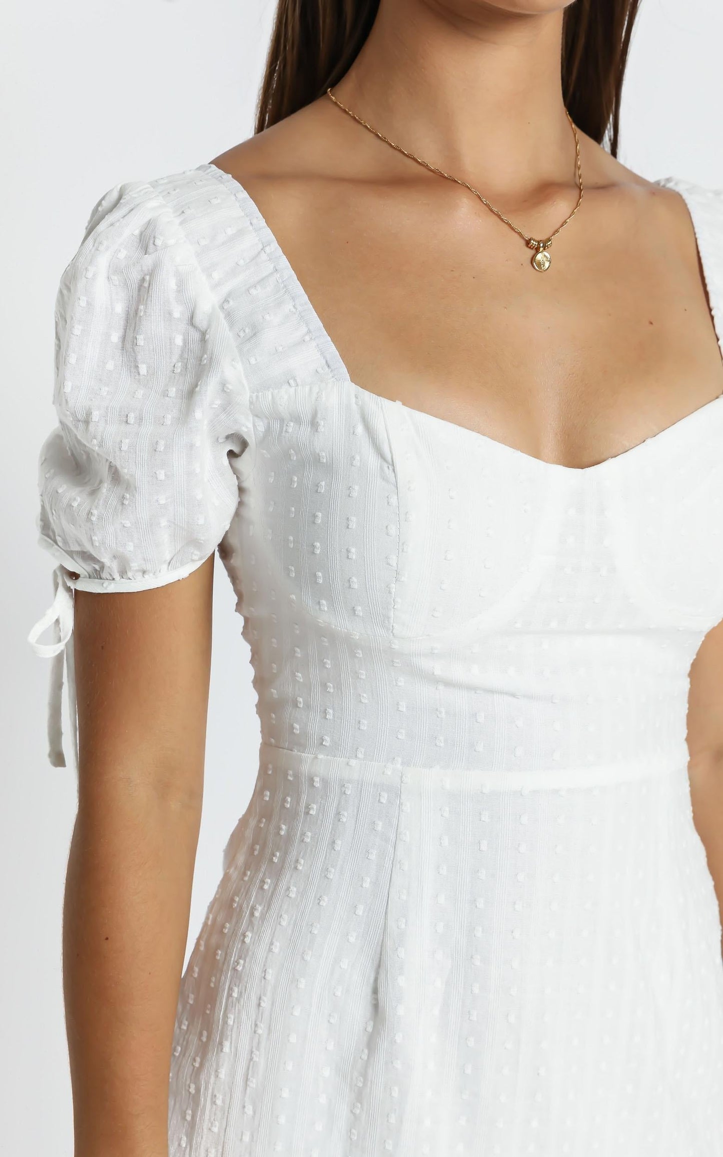 Shelly Dress in White