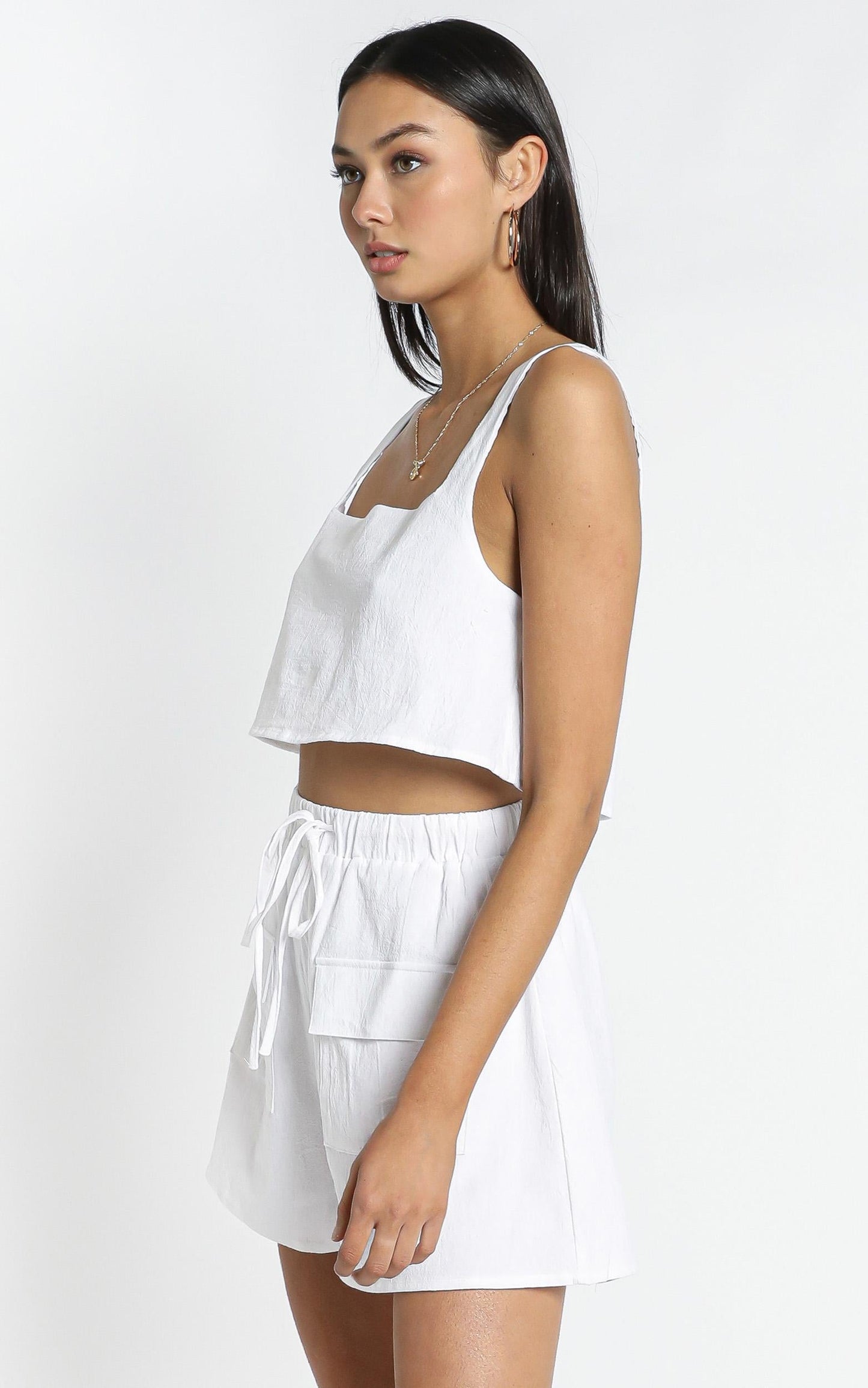 Starlight Shorts in White