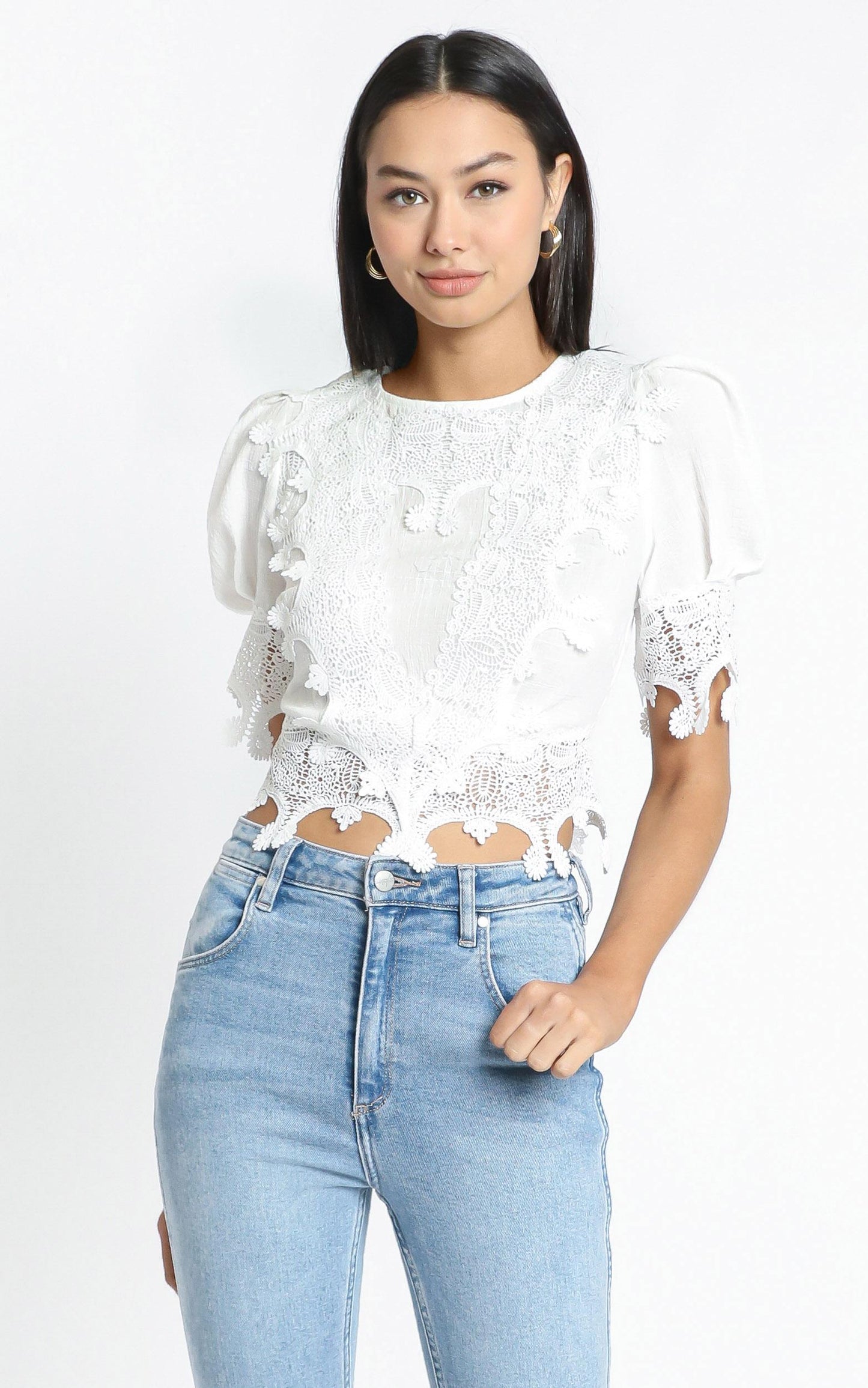 Tanisha Top in White