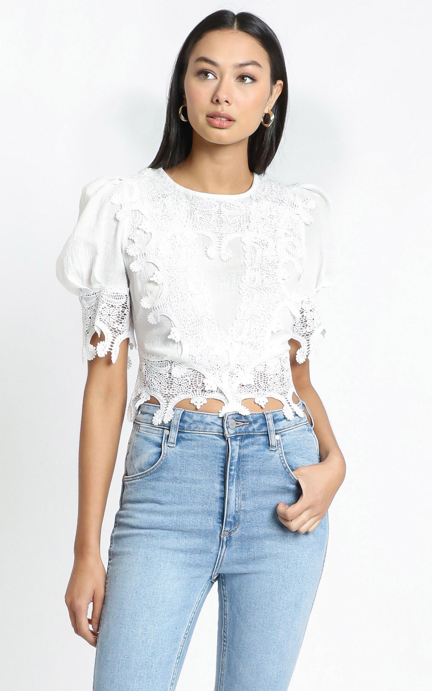 Tanisha Top in White