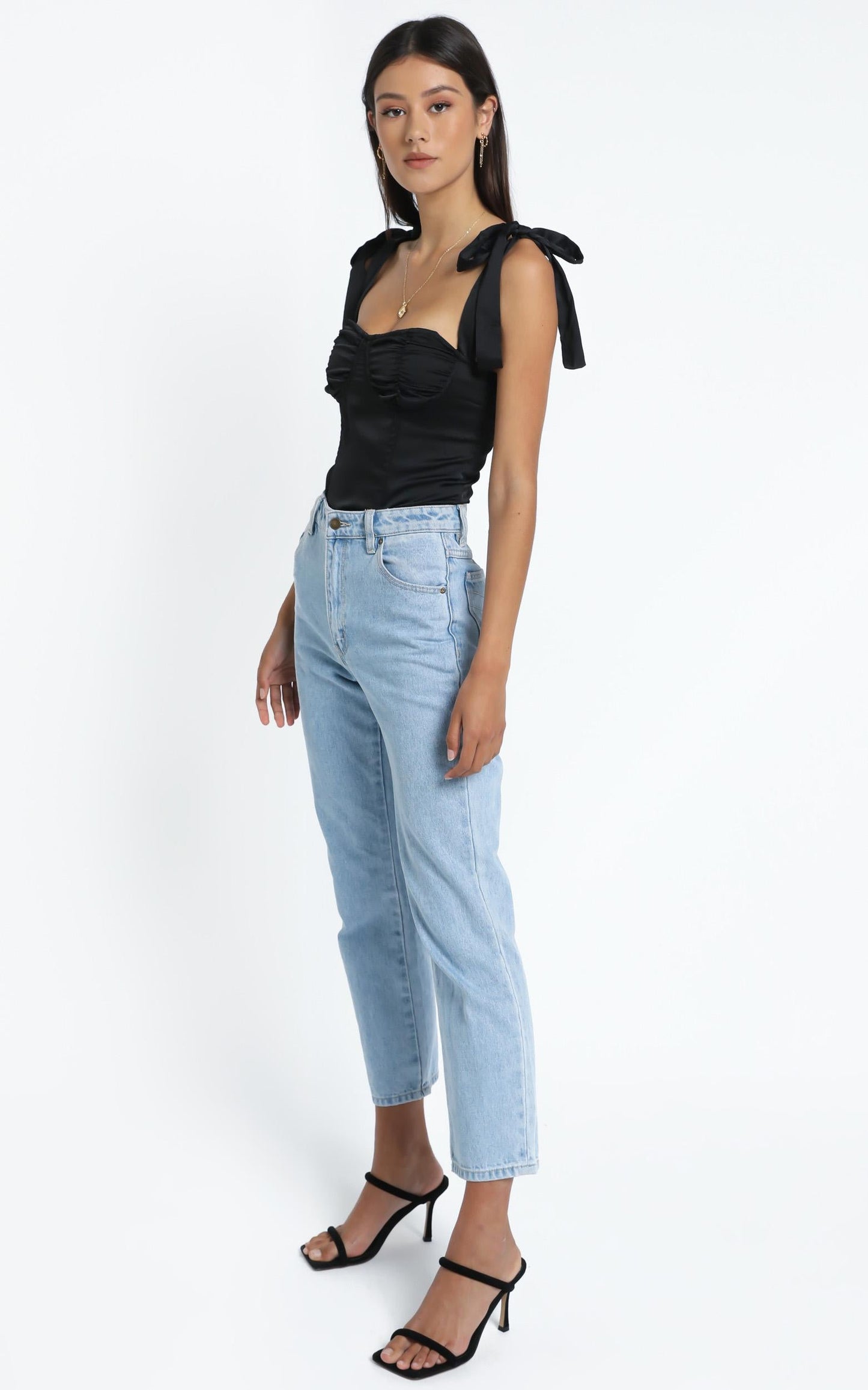 Lioness - Bood Up Top in Black
