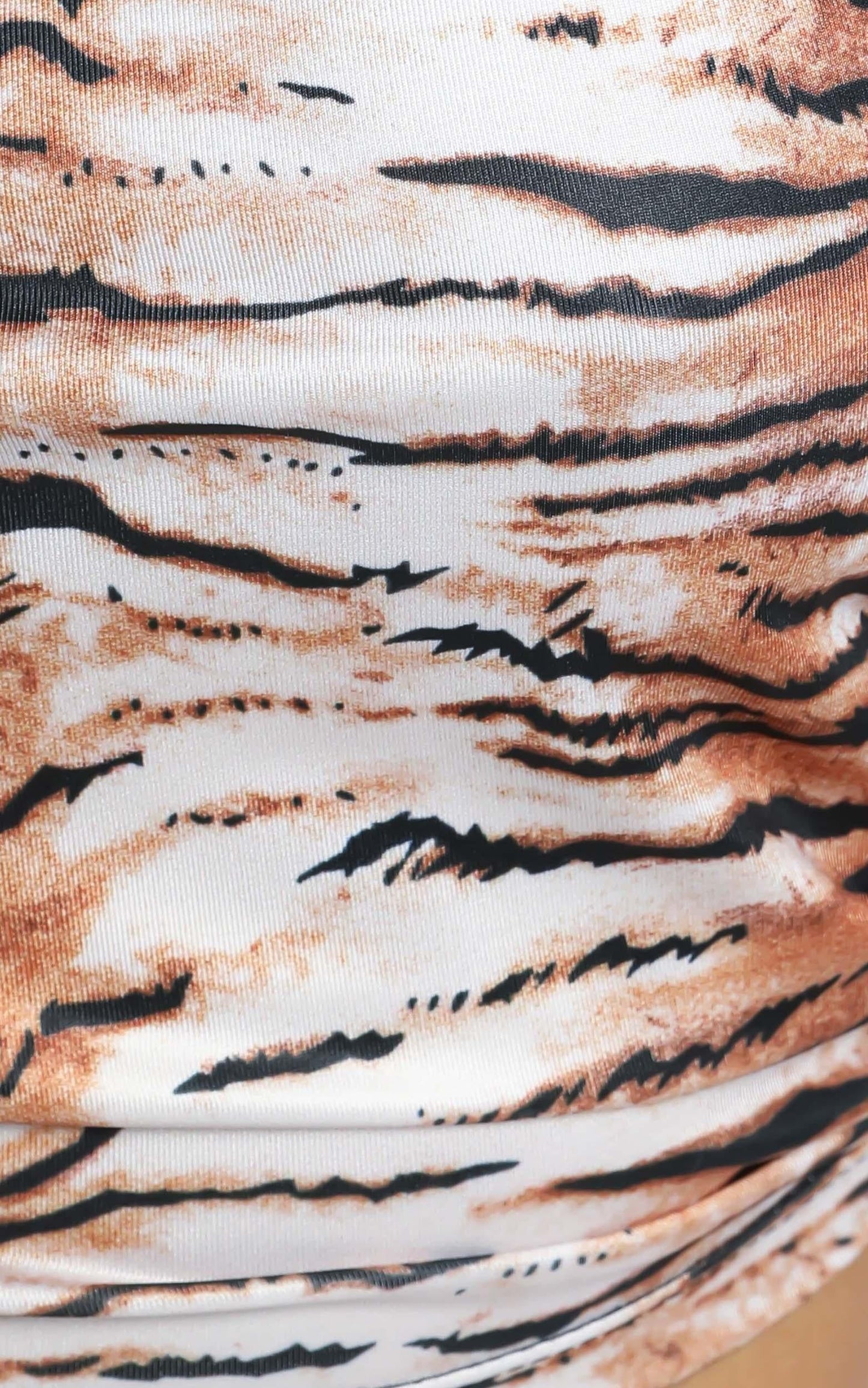 Lioness - Greenwich Backless Top in Tiger
