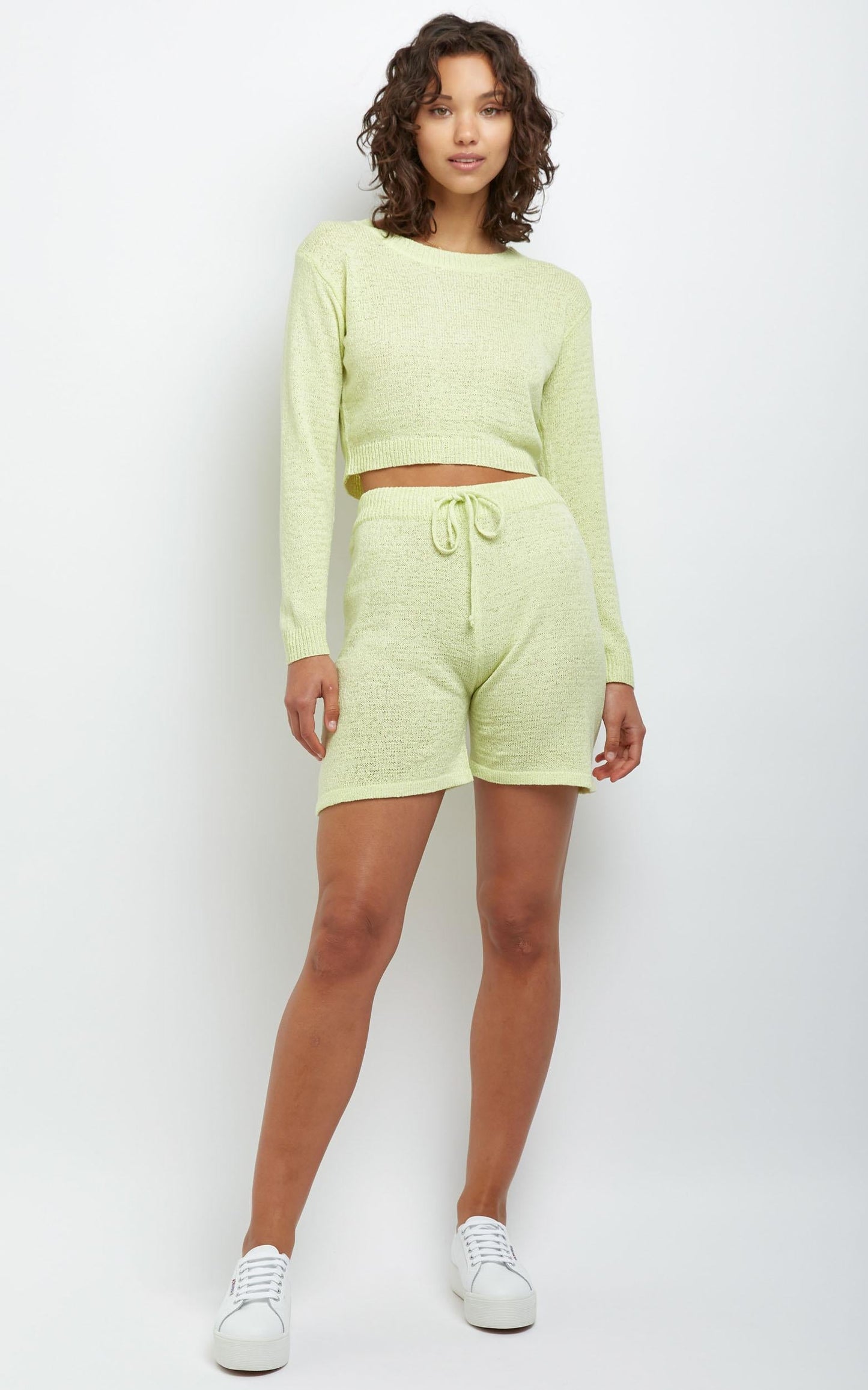 Dacia Knit Top in Yellow