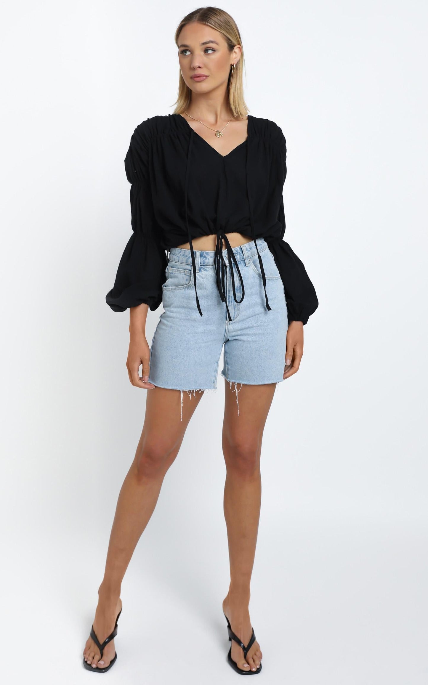 Solis Top in Black