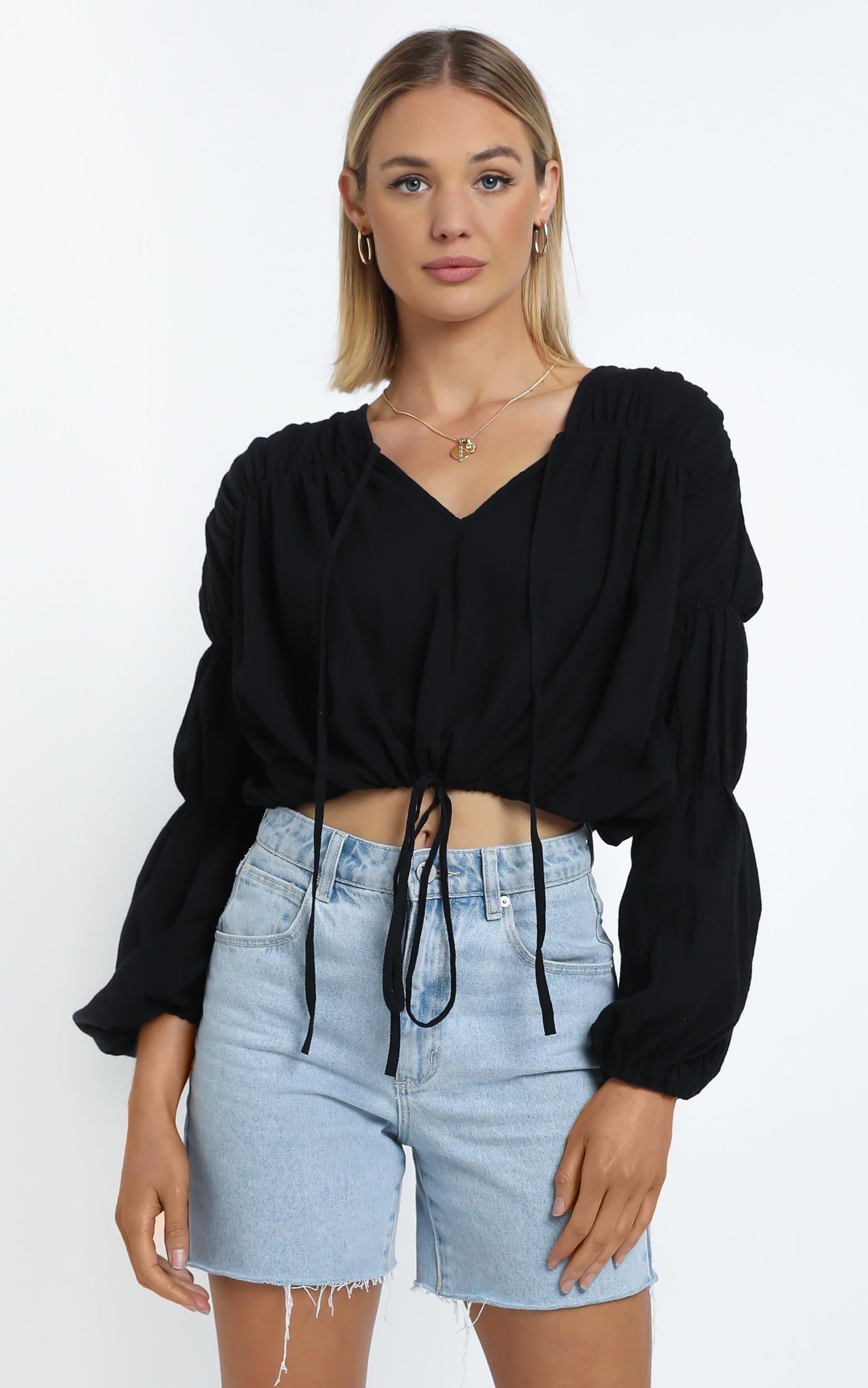 Solis Top in Black