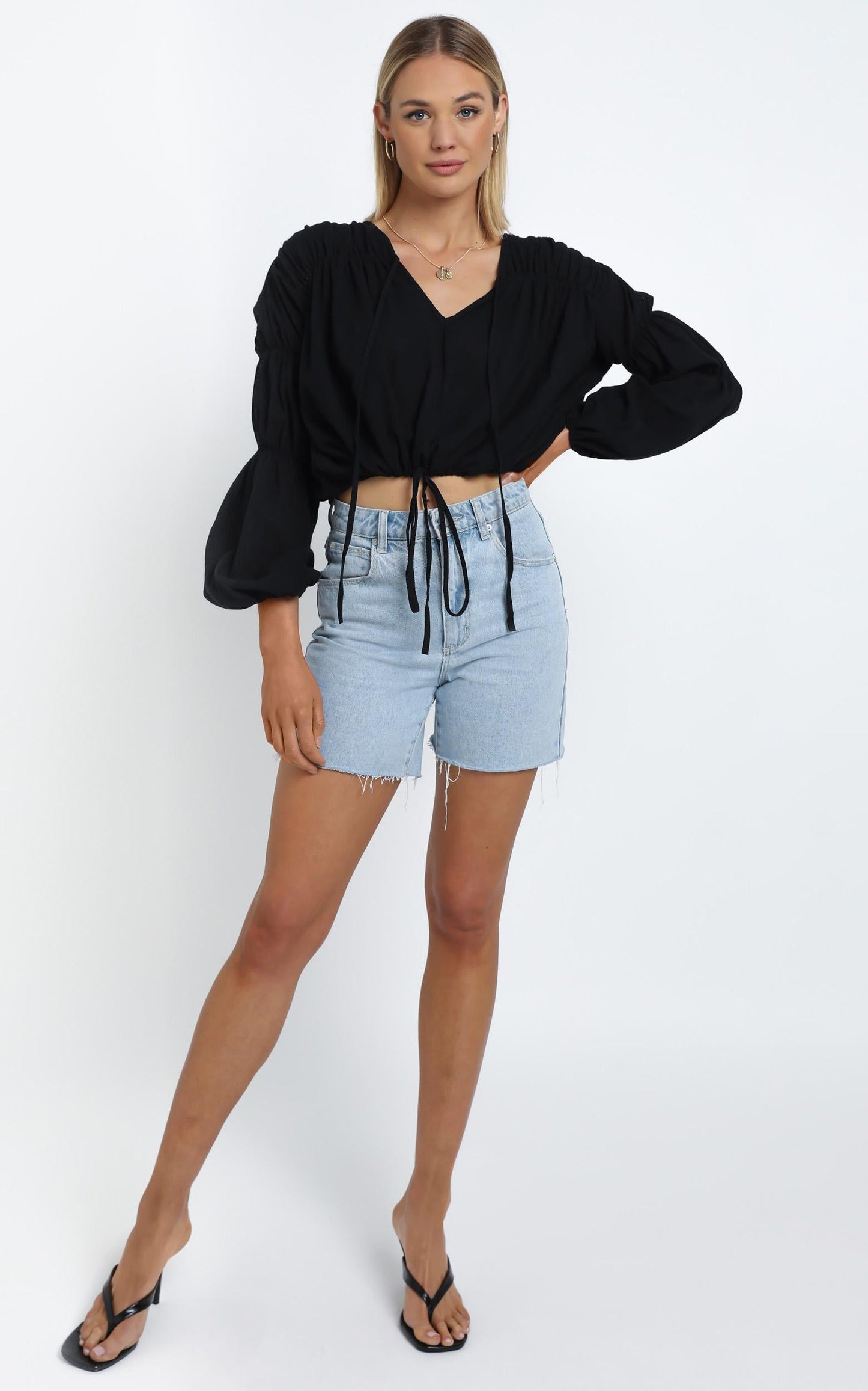 Solis Top in Black