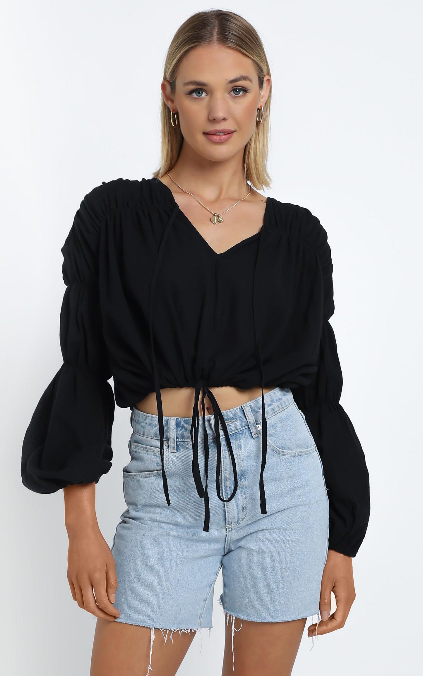 Solis Top in Black