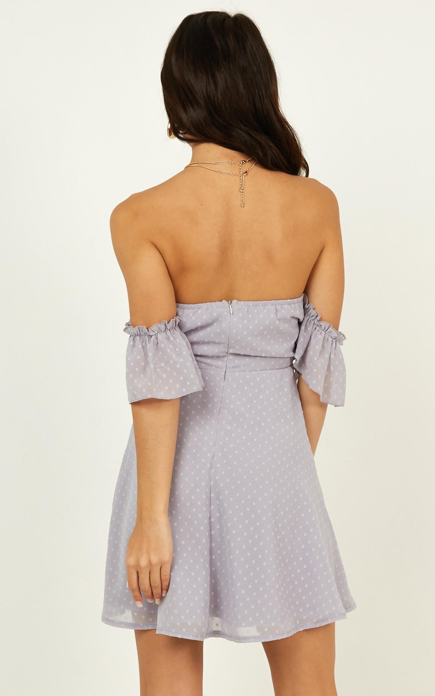 Take Flight Dress in Dove Grey