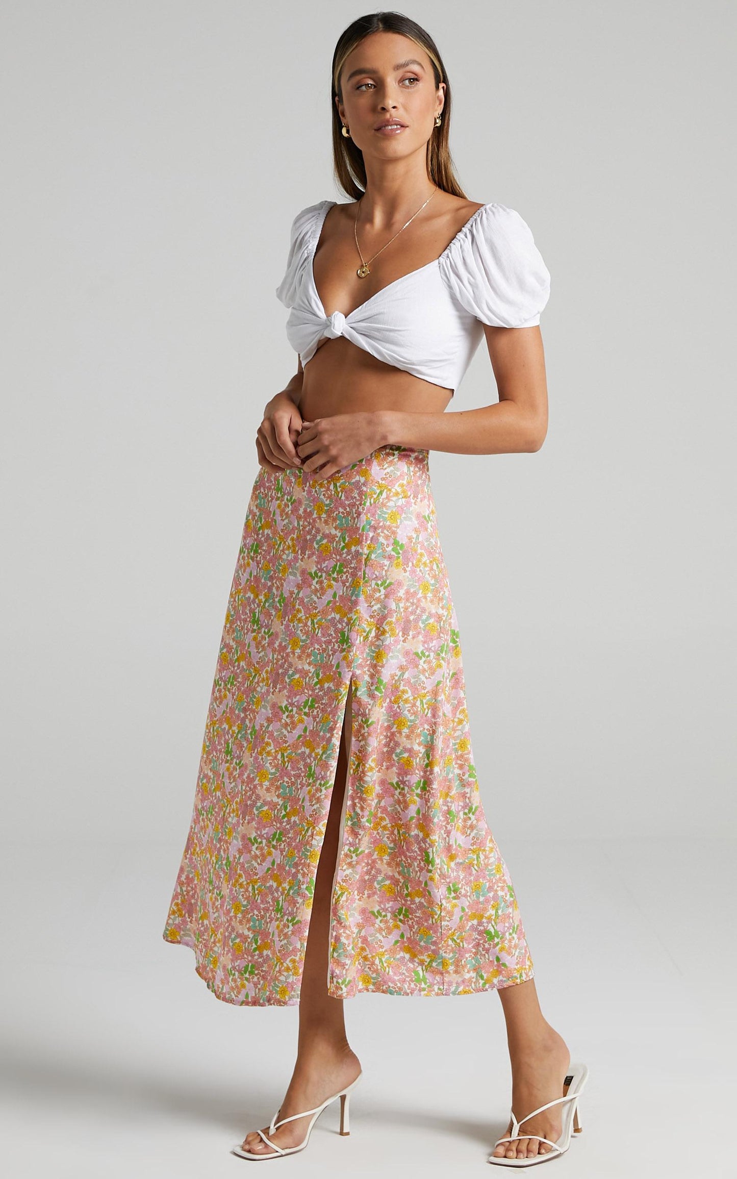 Talitha Skirt in Flower Field