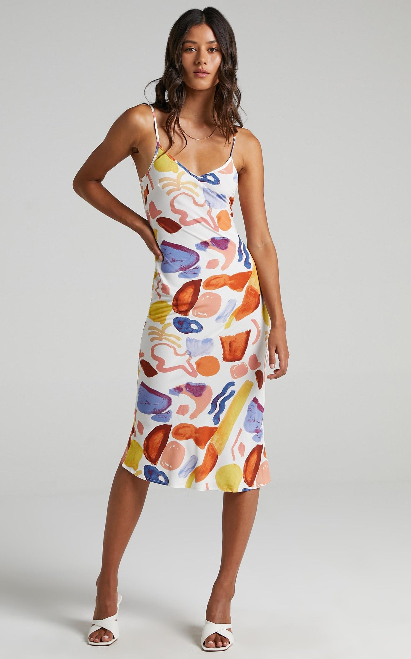 Tameka Dress in Abstract