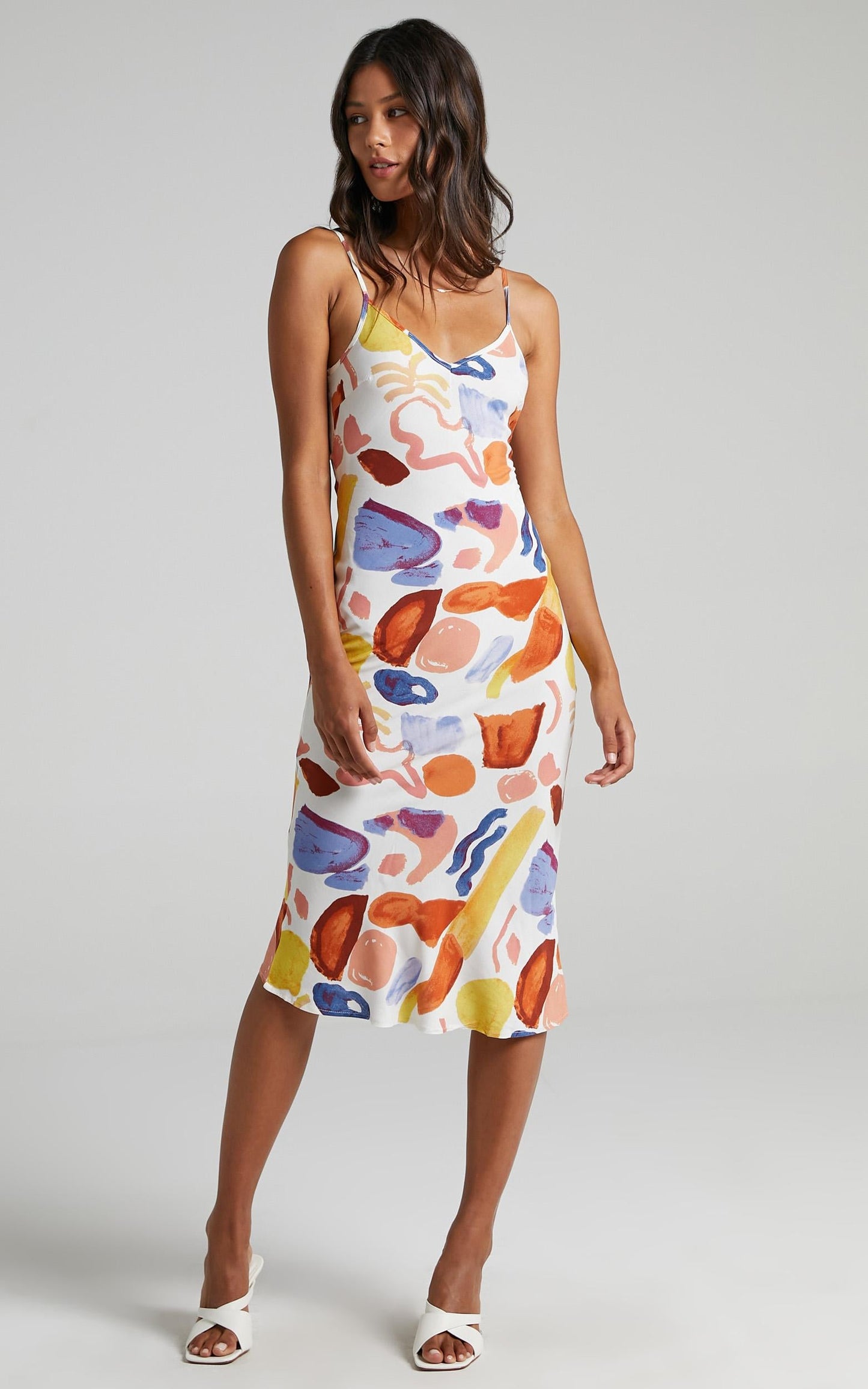Tameka Dress in Abstract