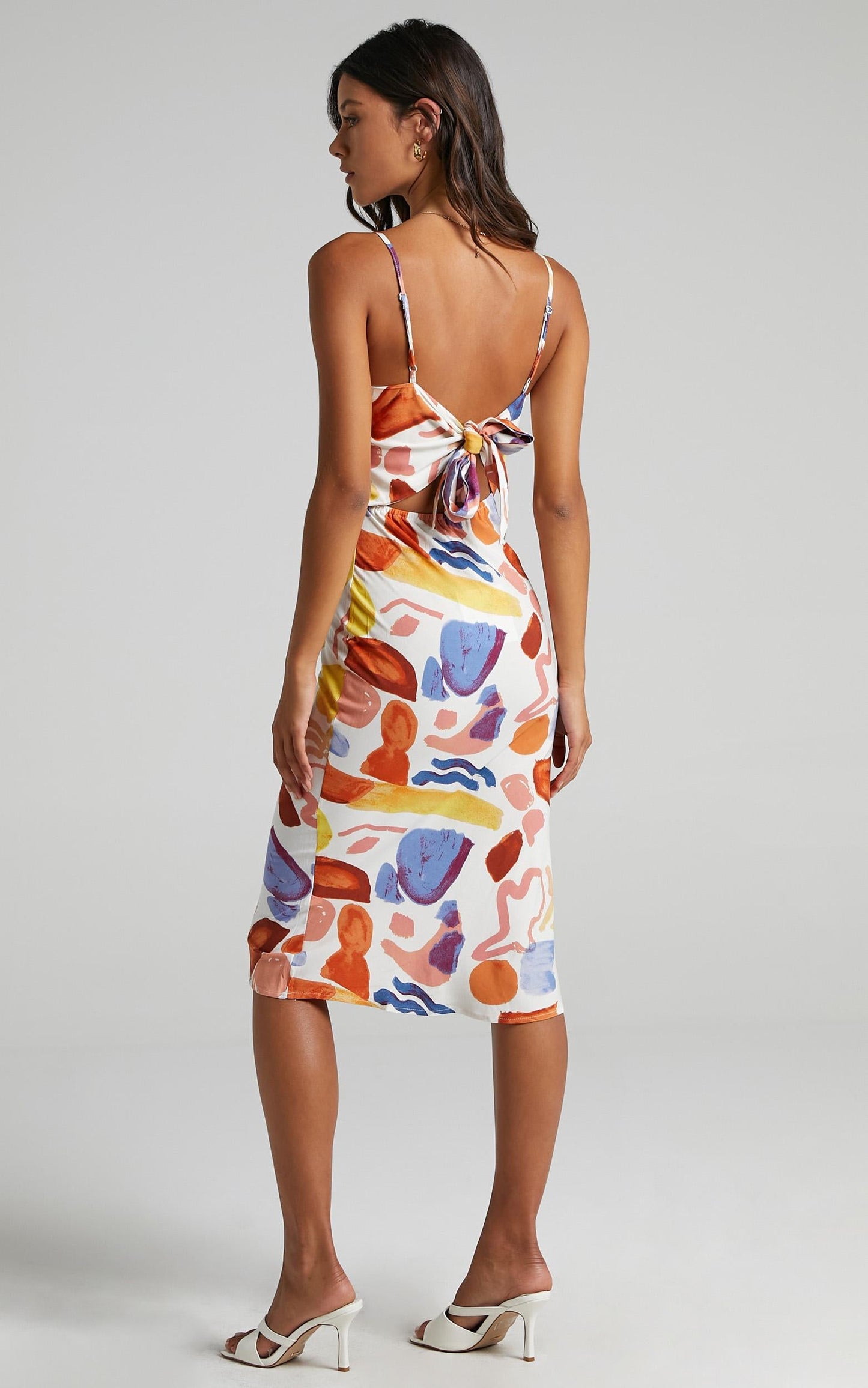 Tameka Dress in Abstract