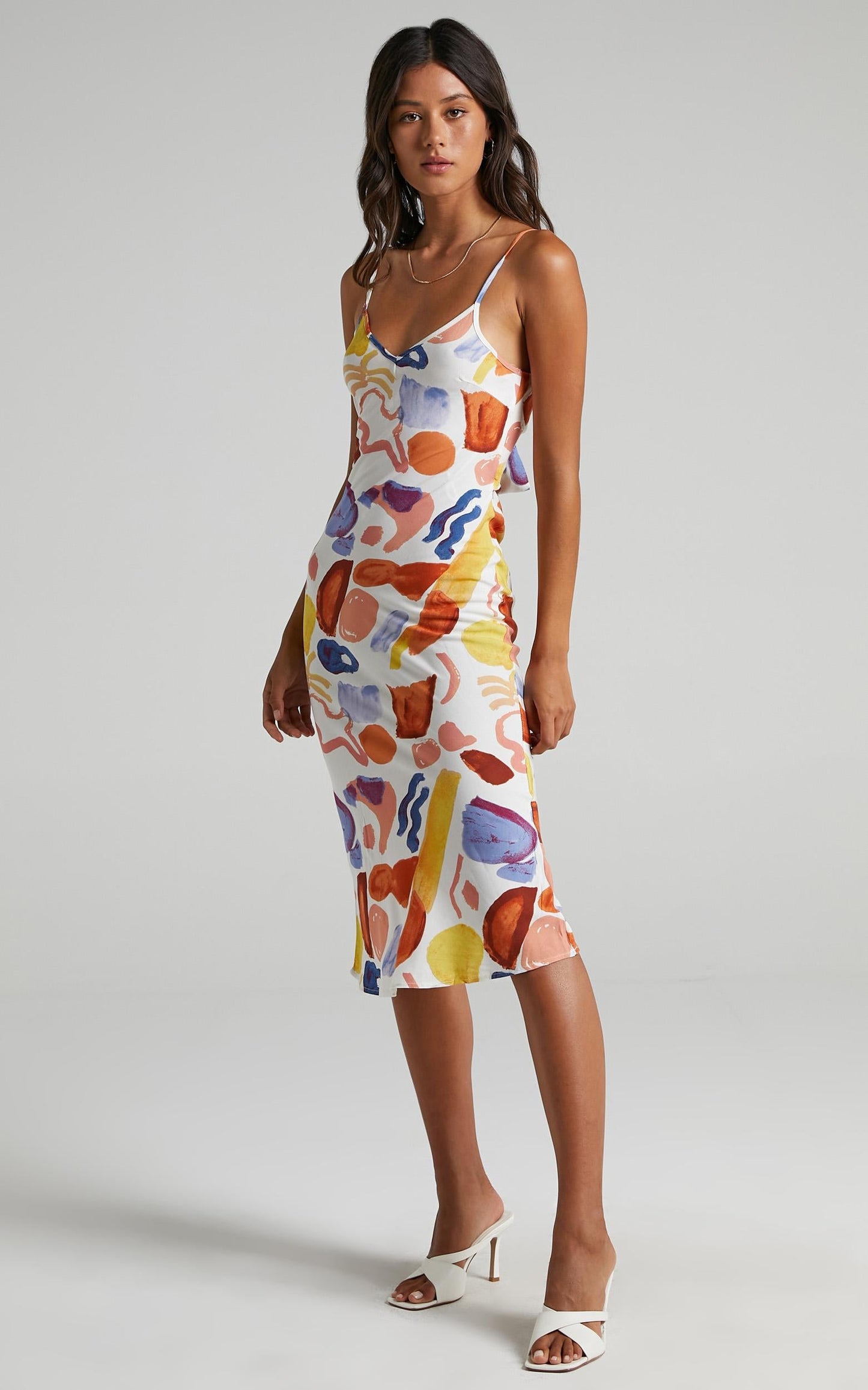Tameka Dress in Abstract