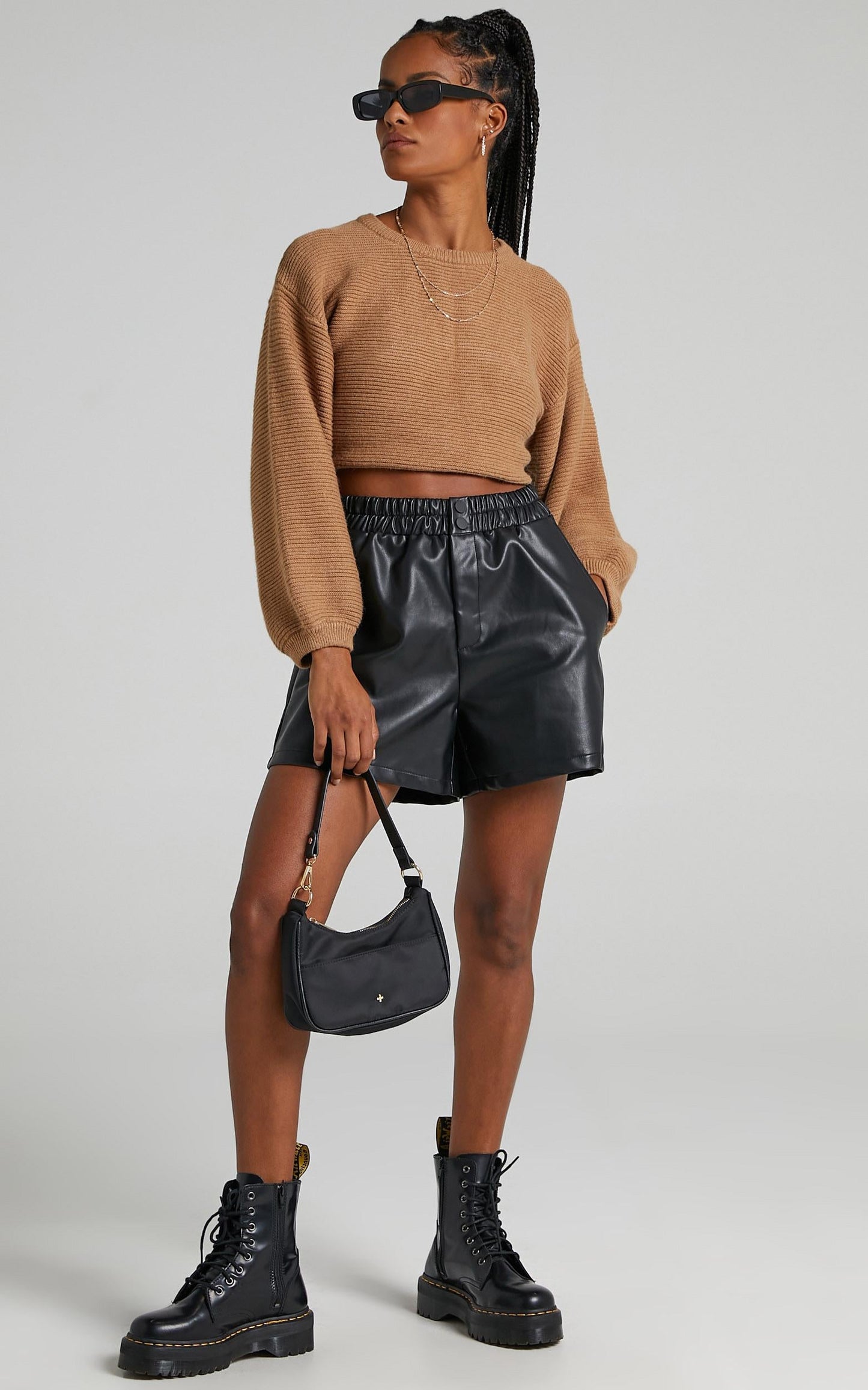 Lolah Jumper in Tan