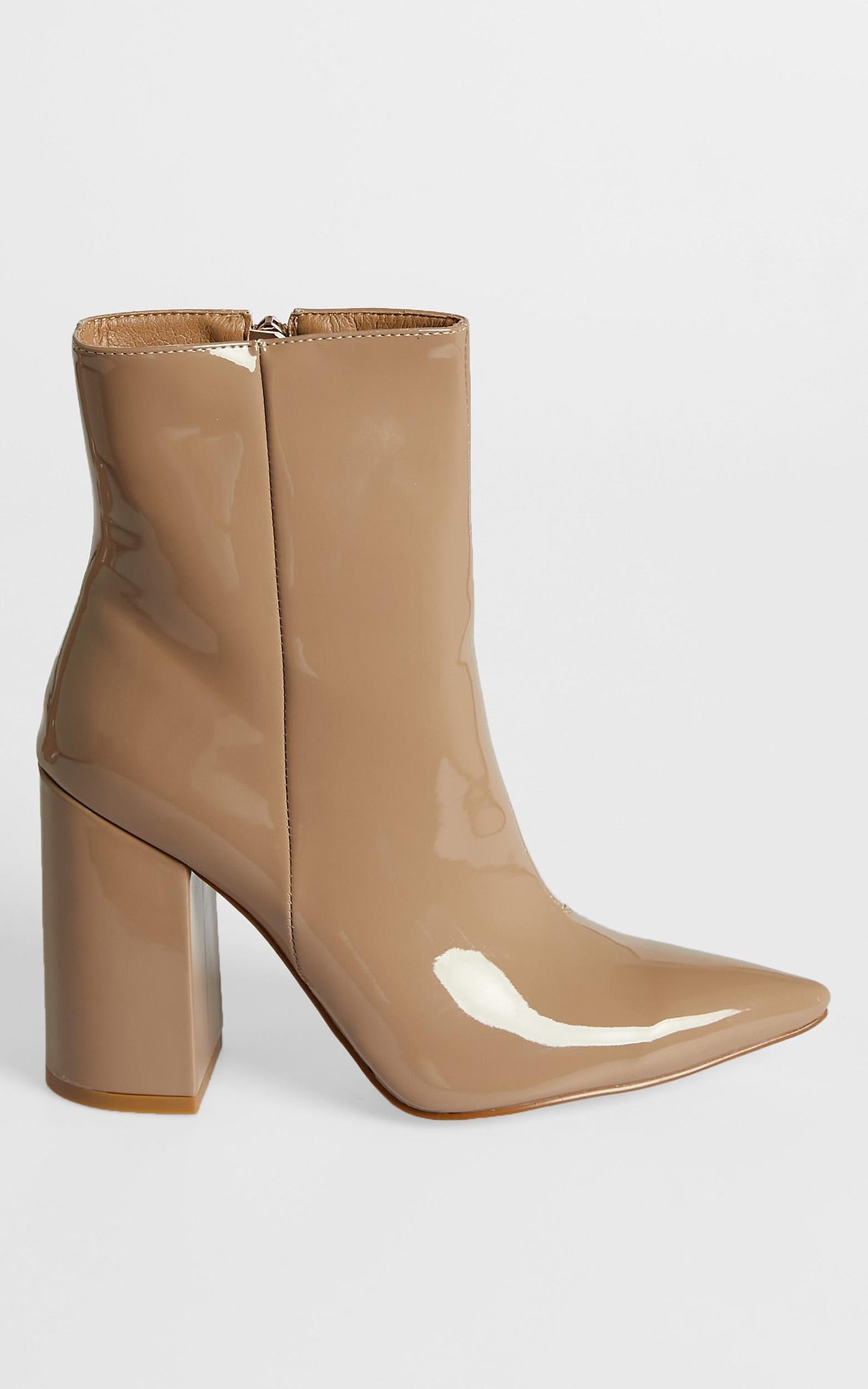 Billini - Tio Boots in Taupe Patent