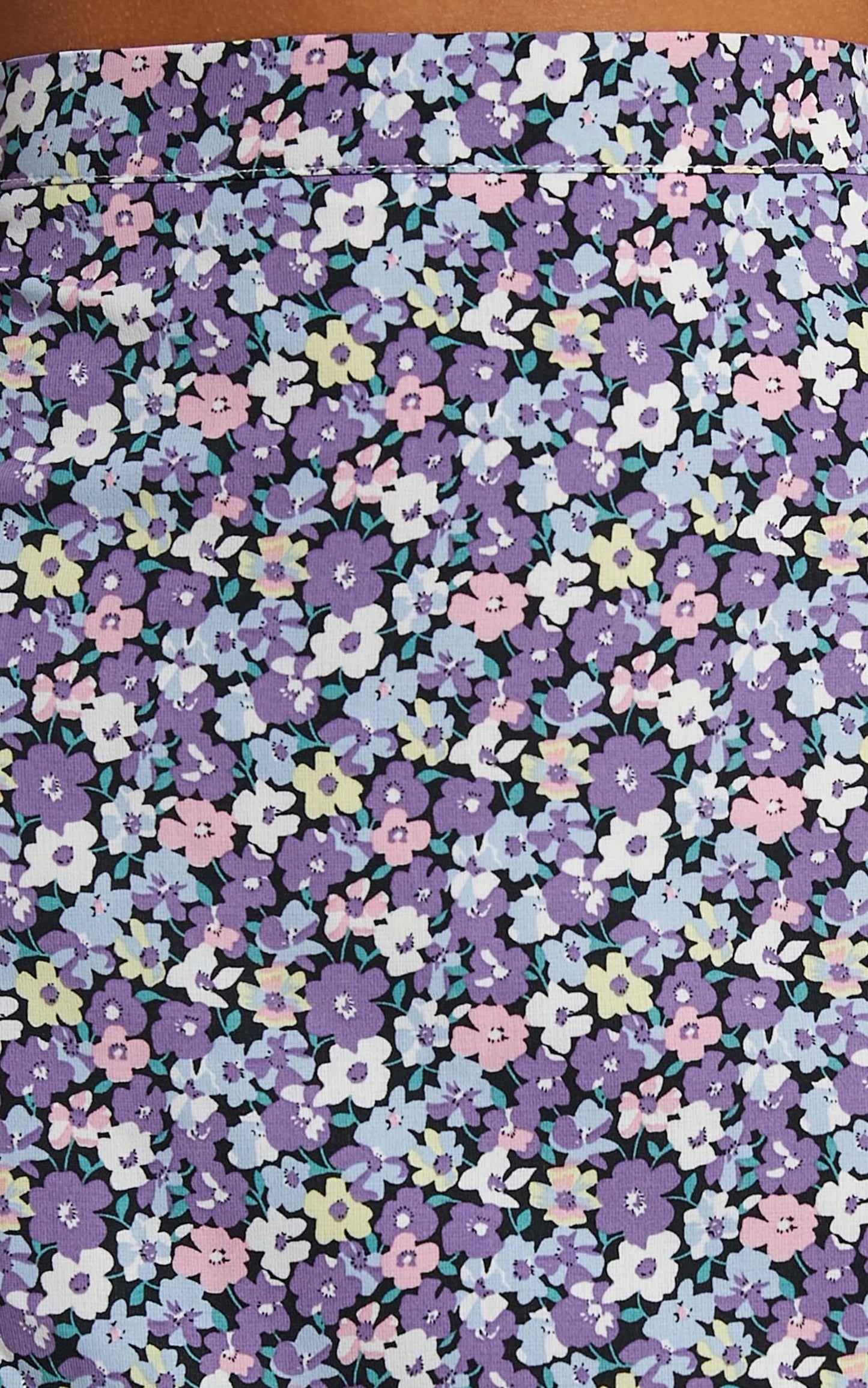 Bellissima Skirt in Purple Floral