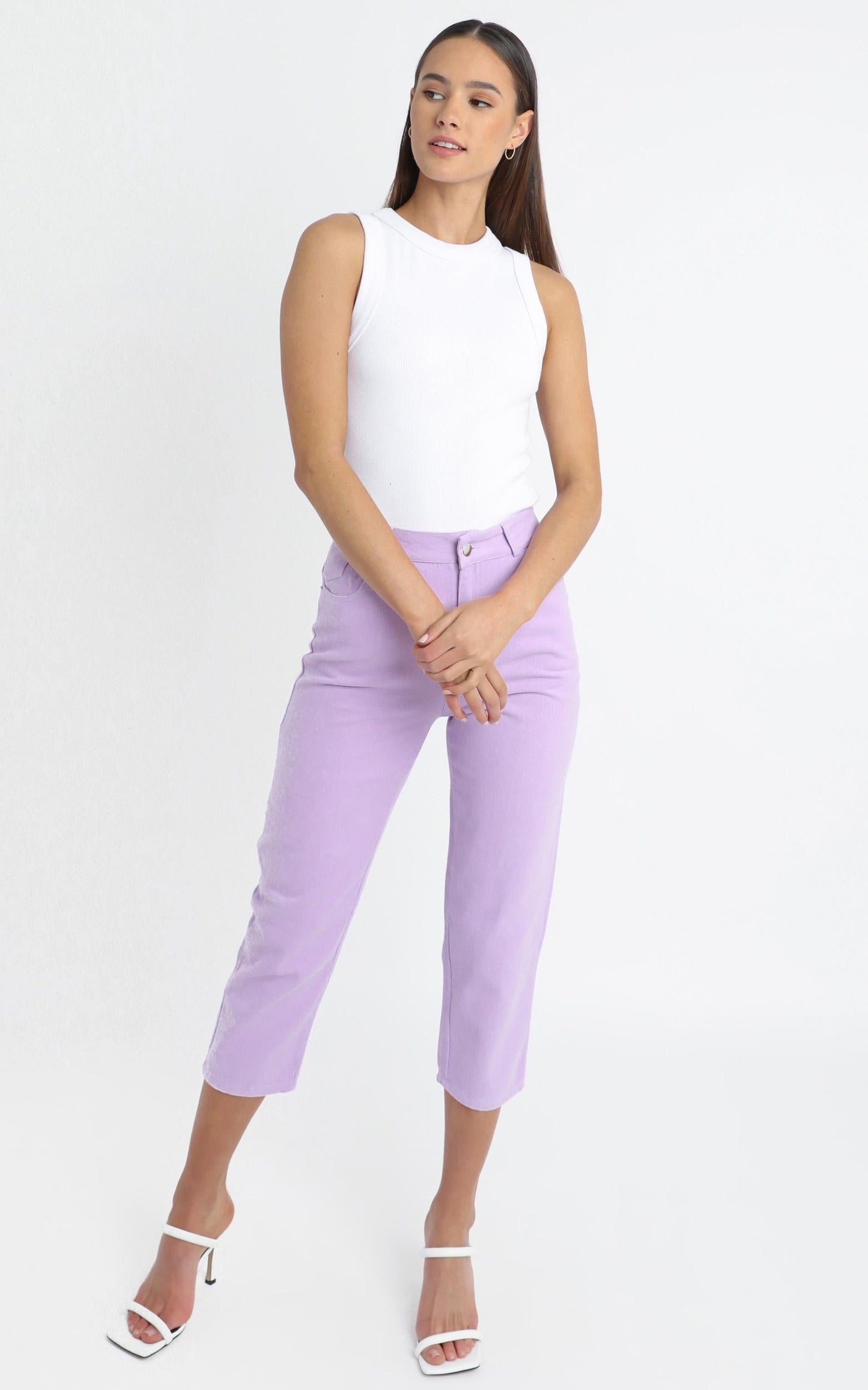Elisa Jeans in Lilac