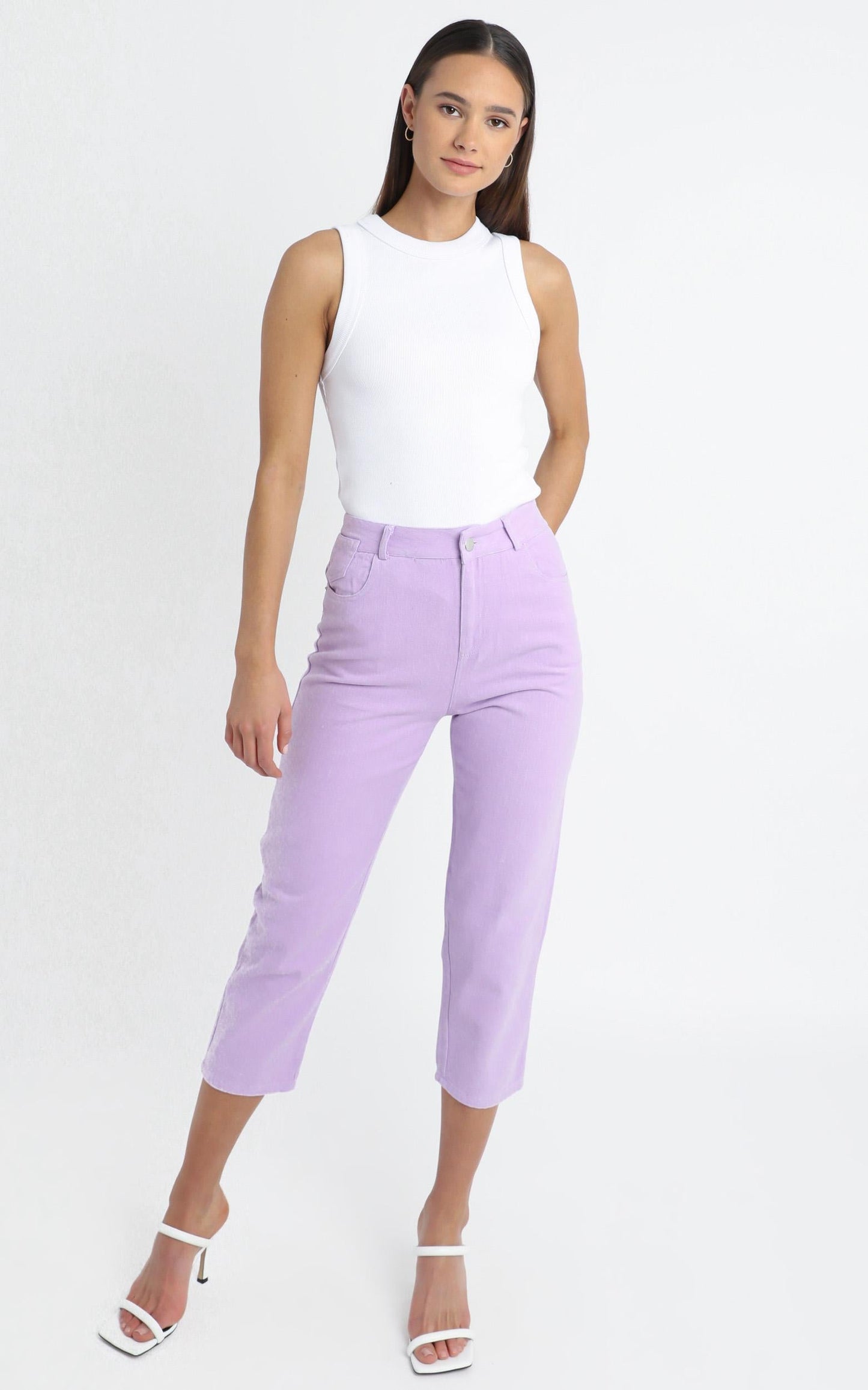 Elisa Jeans in Lilac
