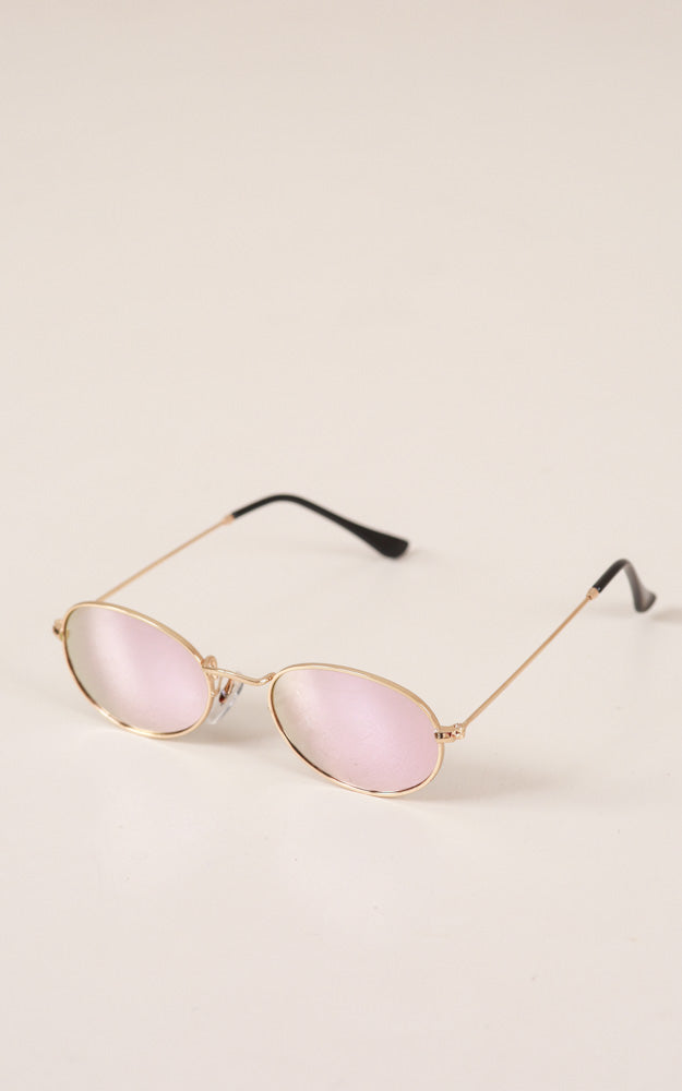 Teenage Crime sunglasses in gold