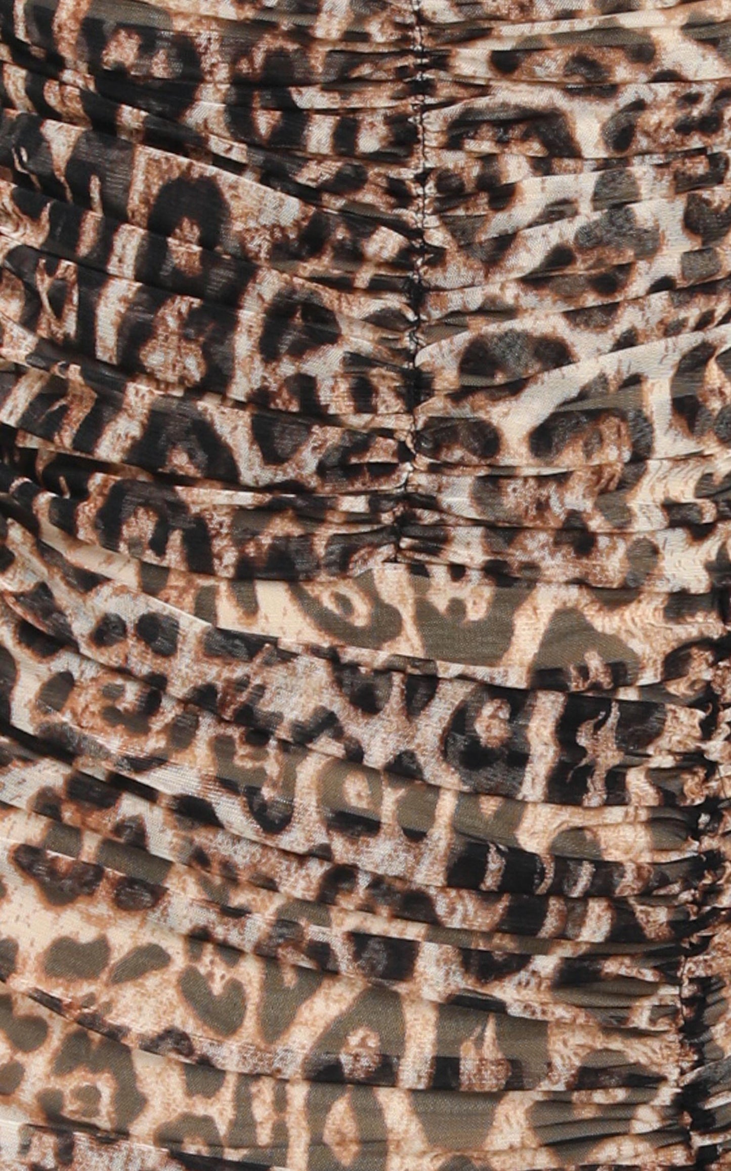 Texas Maxi Dress In Leopard Print