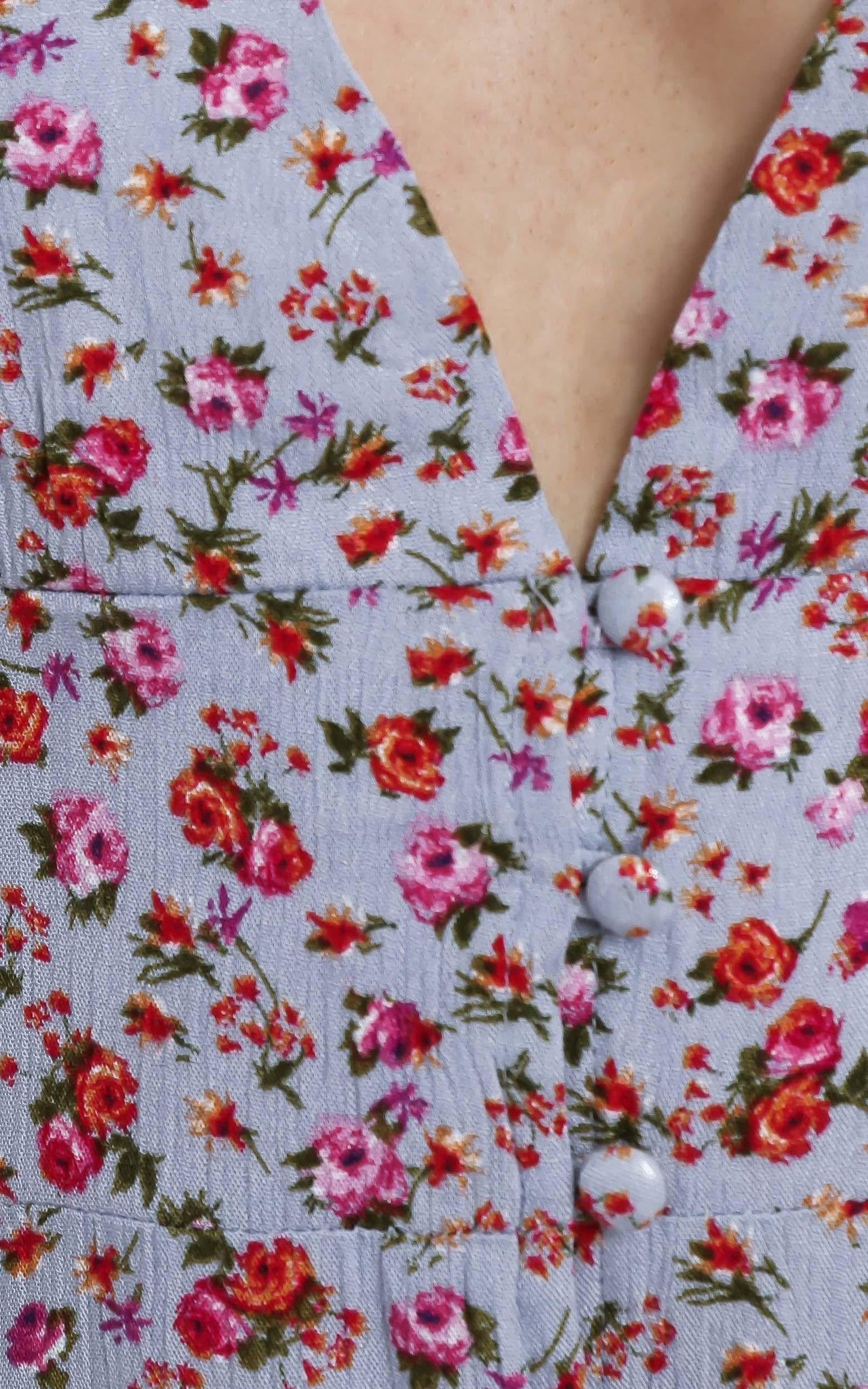 Thea Dress in Lilac Floral