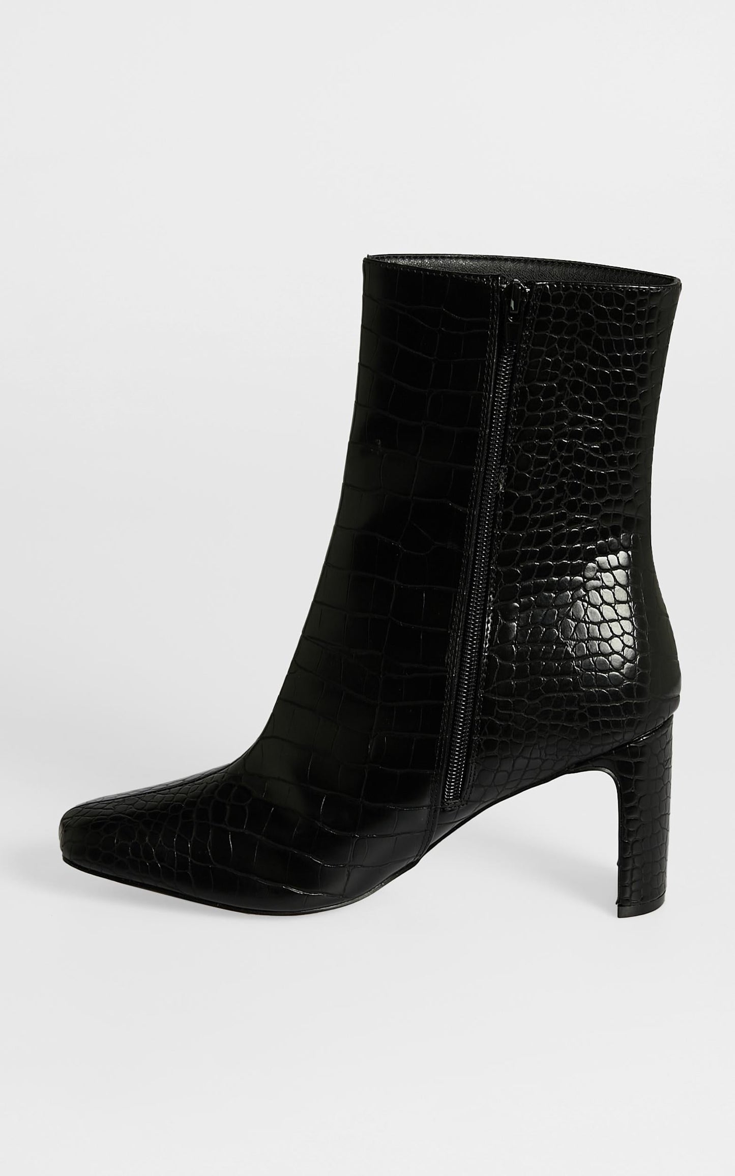Therapy - Zinnia Boots in Black Croc