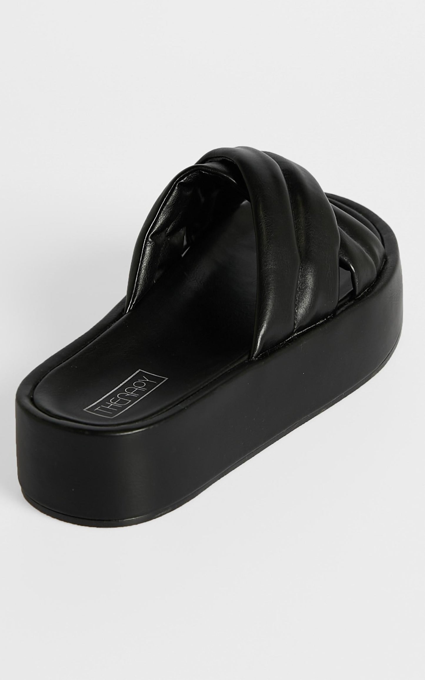 Therapy - Heir Slides in Black
