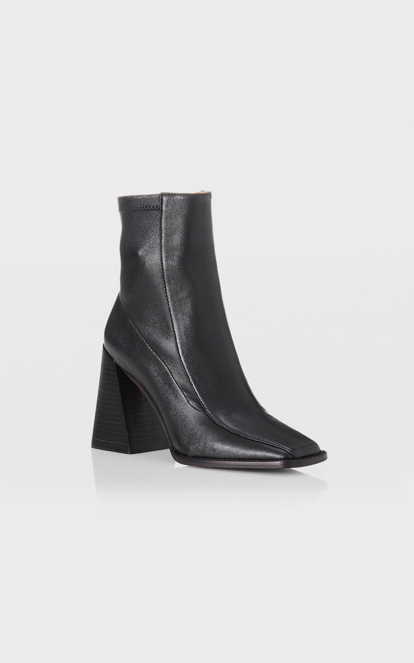 Alias Mae - Tide Boots in Black Stretch Leather