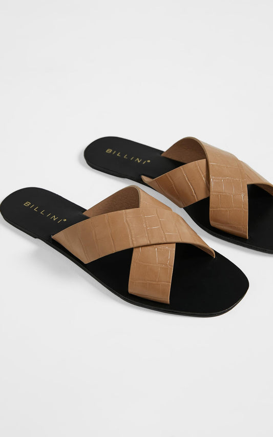 Billini - Hale Sandals in Clay Croc