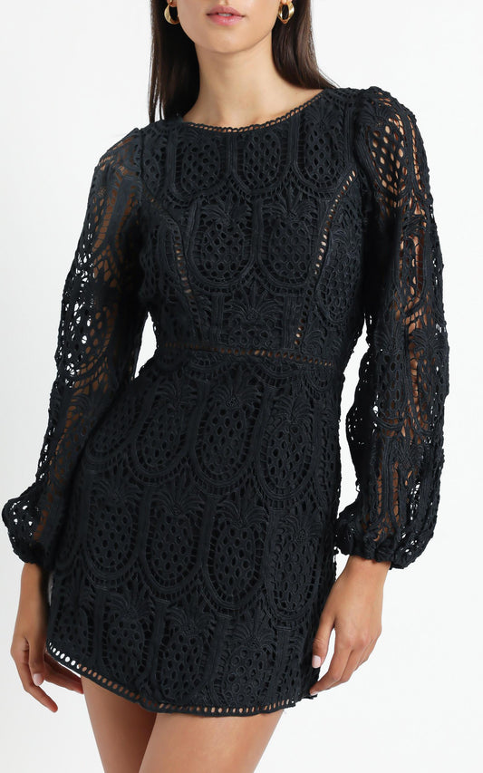 Adeena Dress in Black