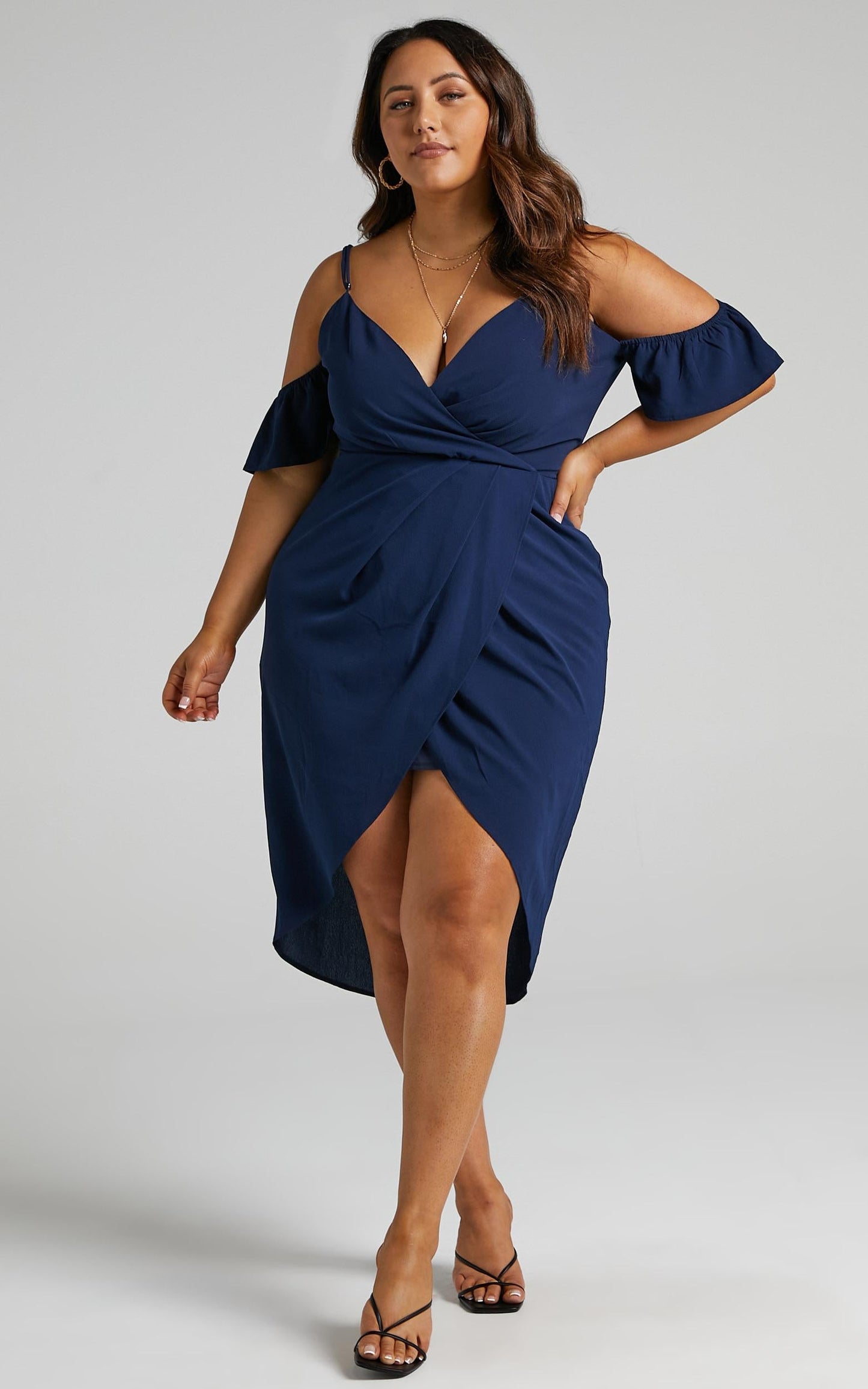 A Fair Go Dress In Navy